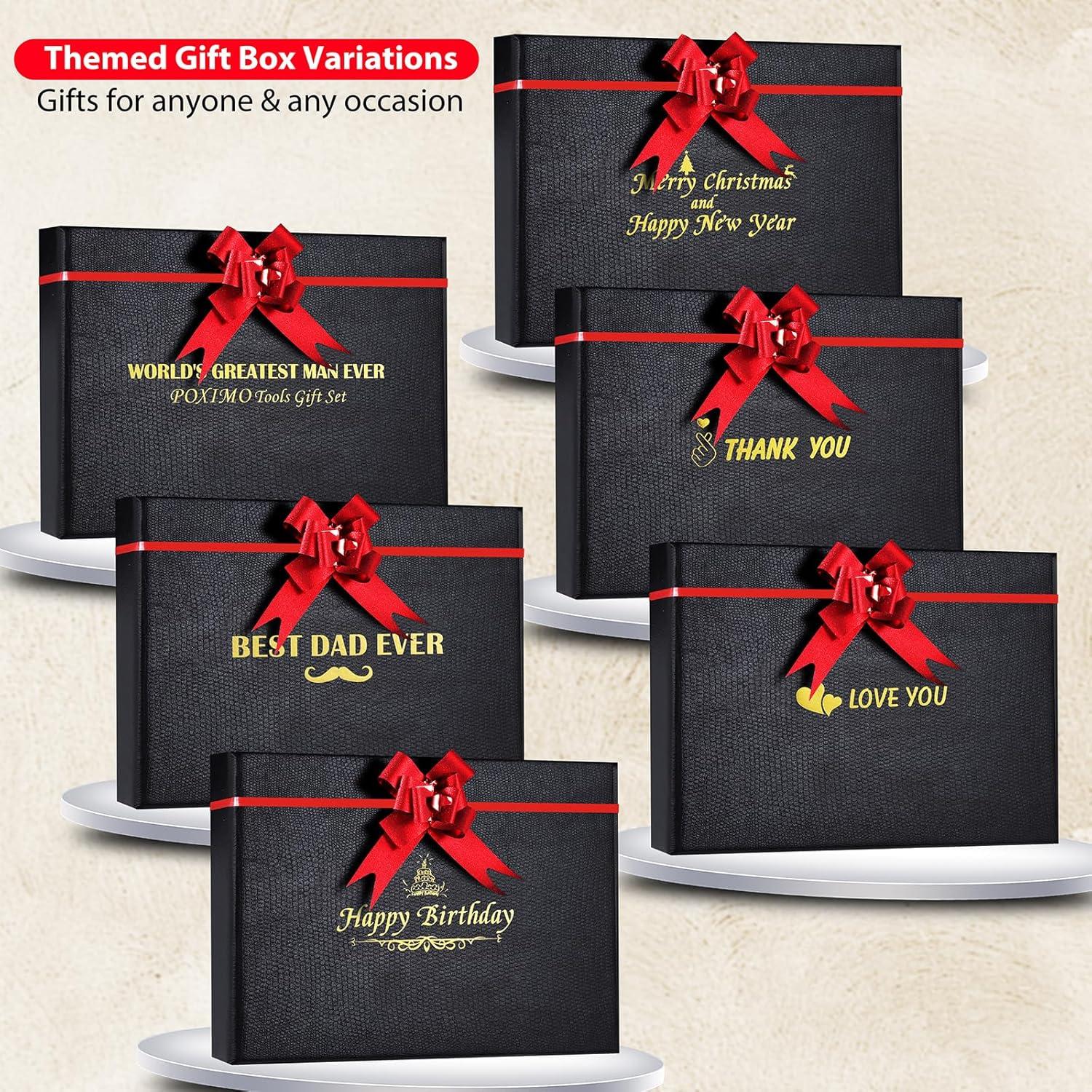 Juego de Herramientas 3-en-1 POXIMO - Pinzas 14-en-1, Cuchillo y Etiqueta