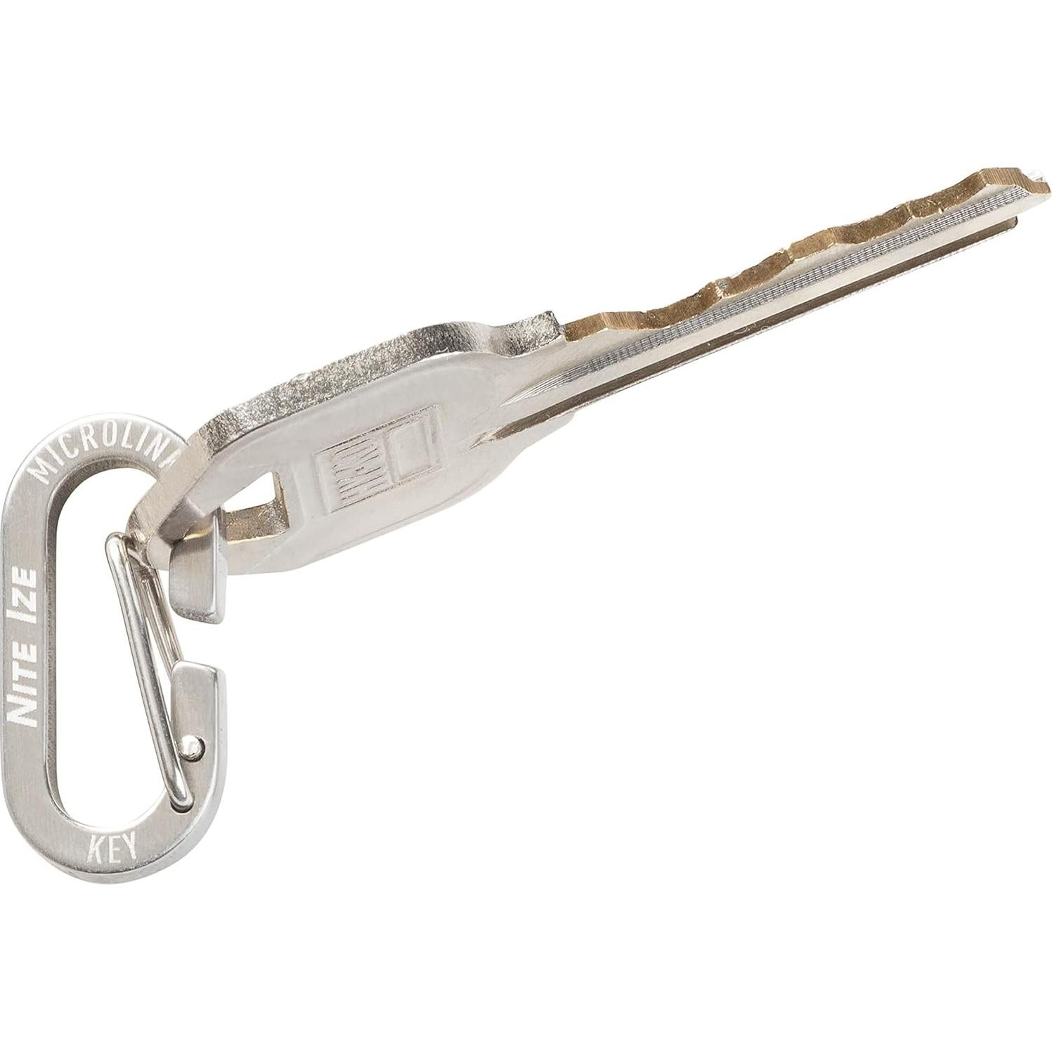 Carabiner MicroLink Nite Ize de Acero Inoxidable - Paquete de 4
