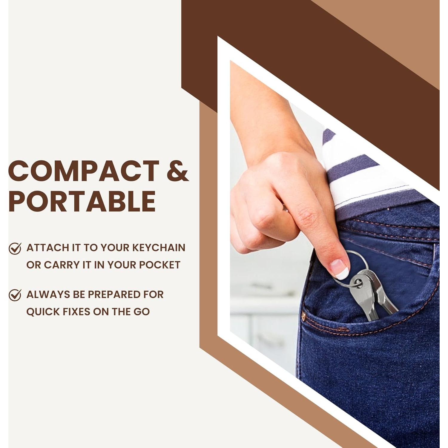 Juego de Destornilladores de Bolsillo Gadgetime - 2 Piezas