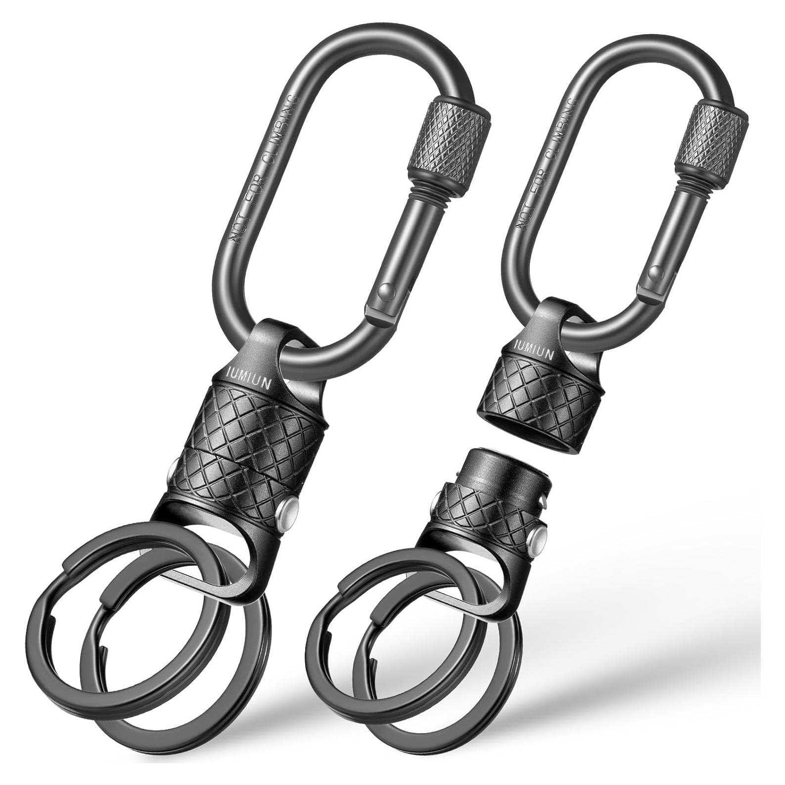 Llave de liberación rápida magnética IUMIUN - 2 Pack Gris