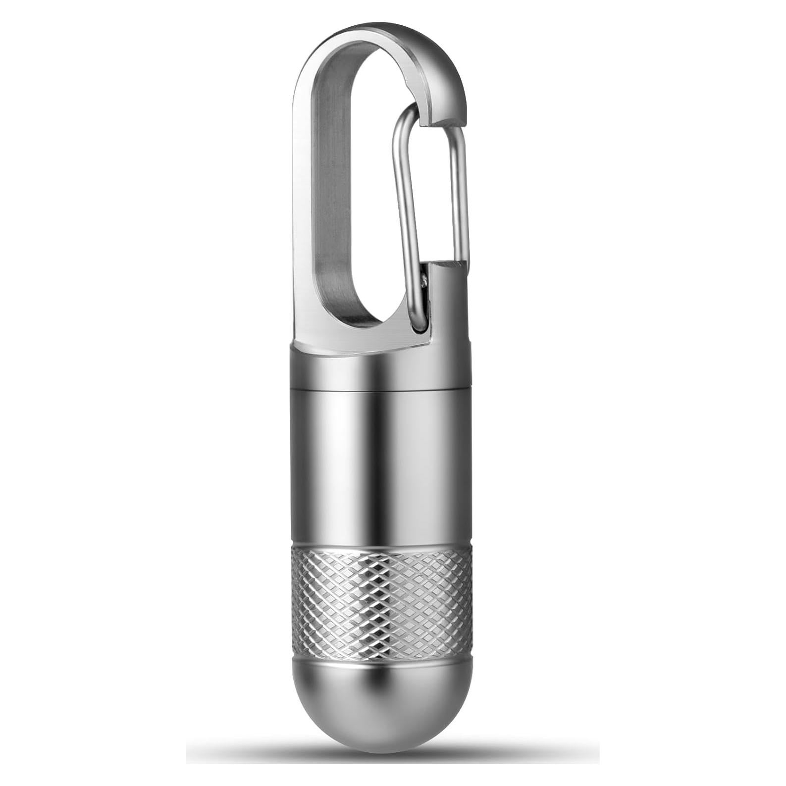 Estuche de Pastillas TISUR de Titanio Pequeño Impermeable 2.79 cm