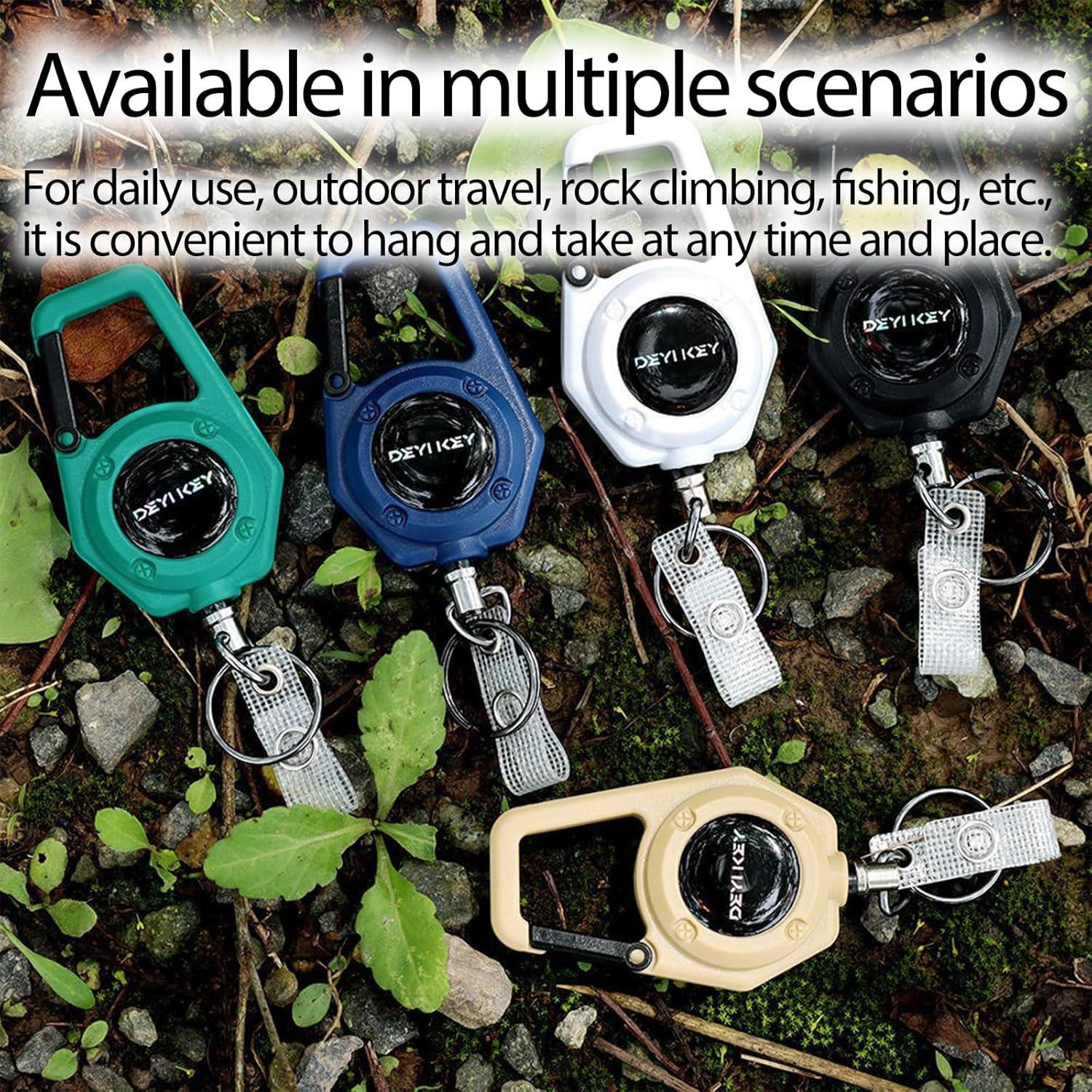 Llave Retráctil Yojaro Soporte de Insignia Verde 74.93 cm