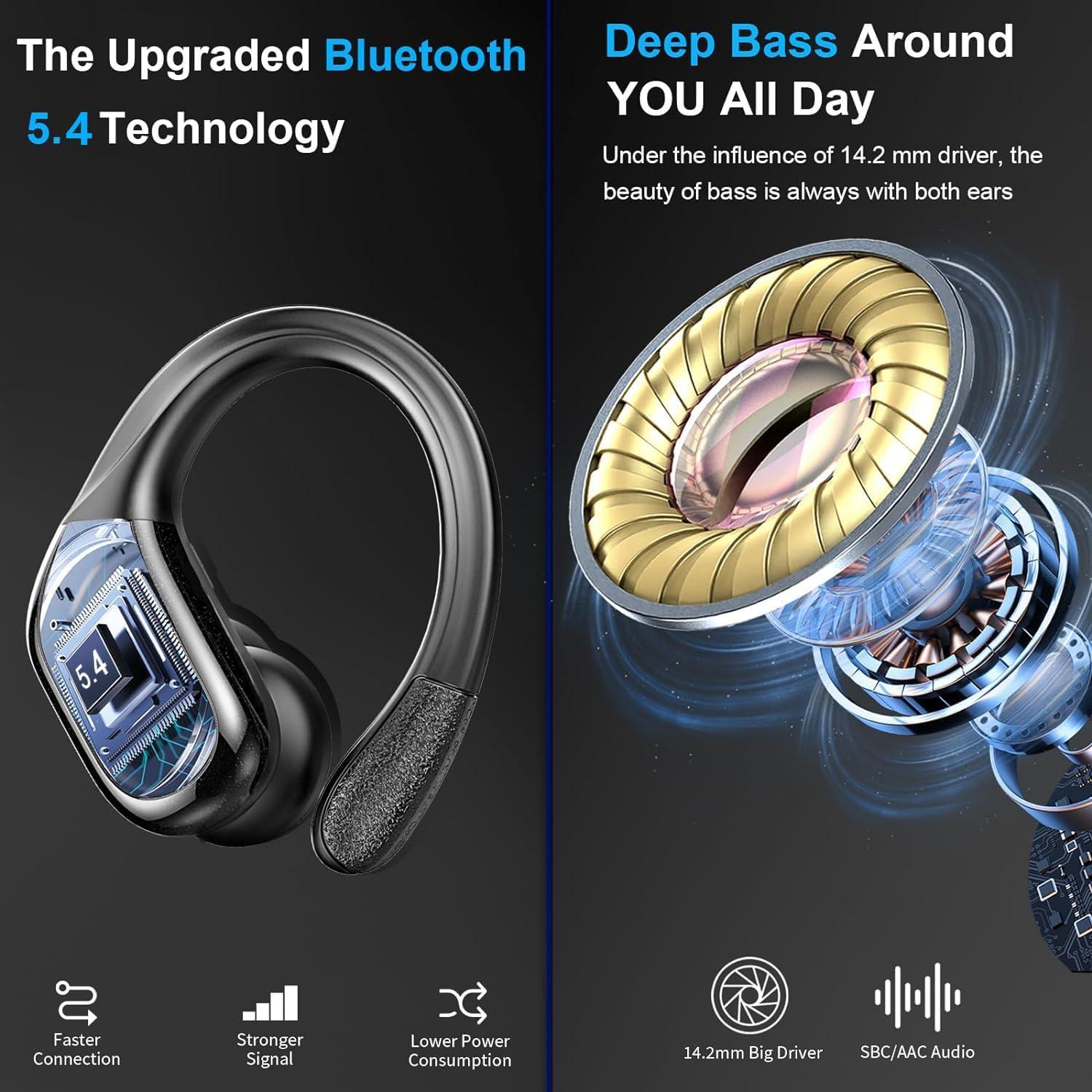 Auriculares Inalámbricos Ltinist BX27 Bluetooth 5.4 IP7 75Hrs