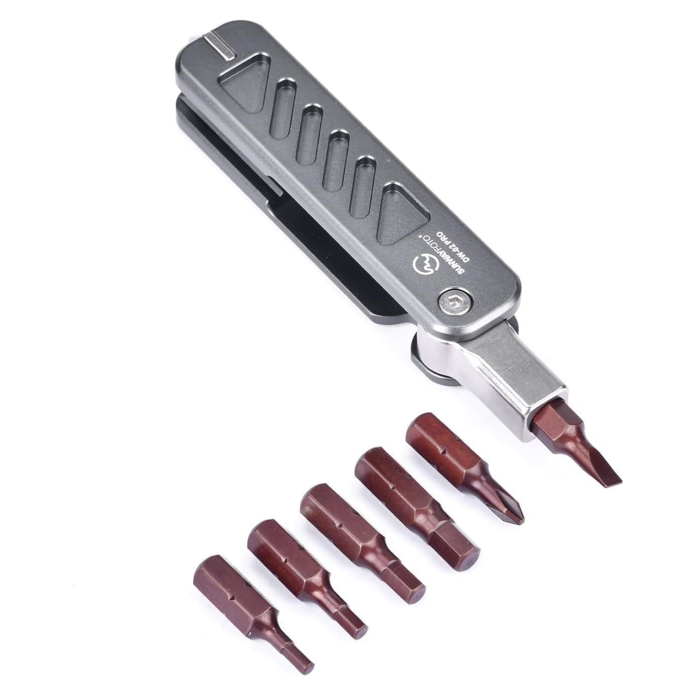 Juego de Herramientas Plegables DW-02 PRO 6 en 1 Allen y Destornillador