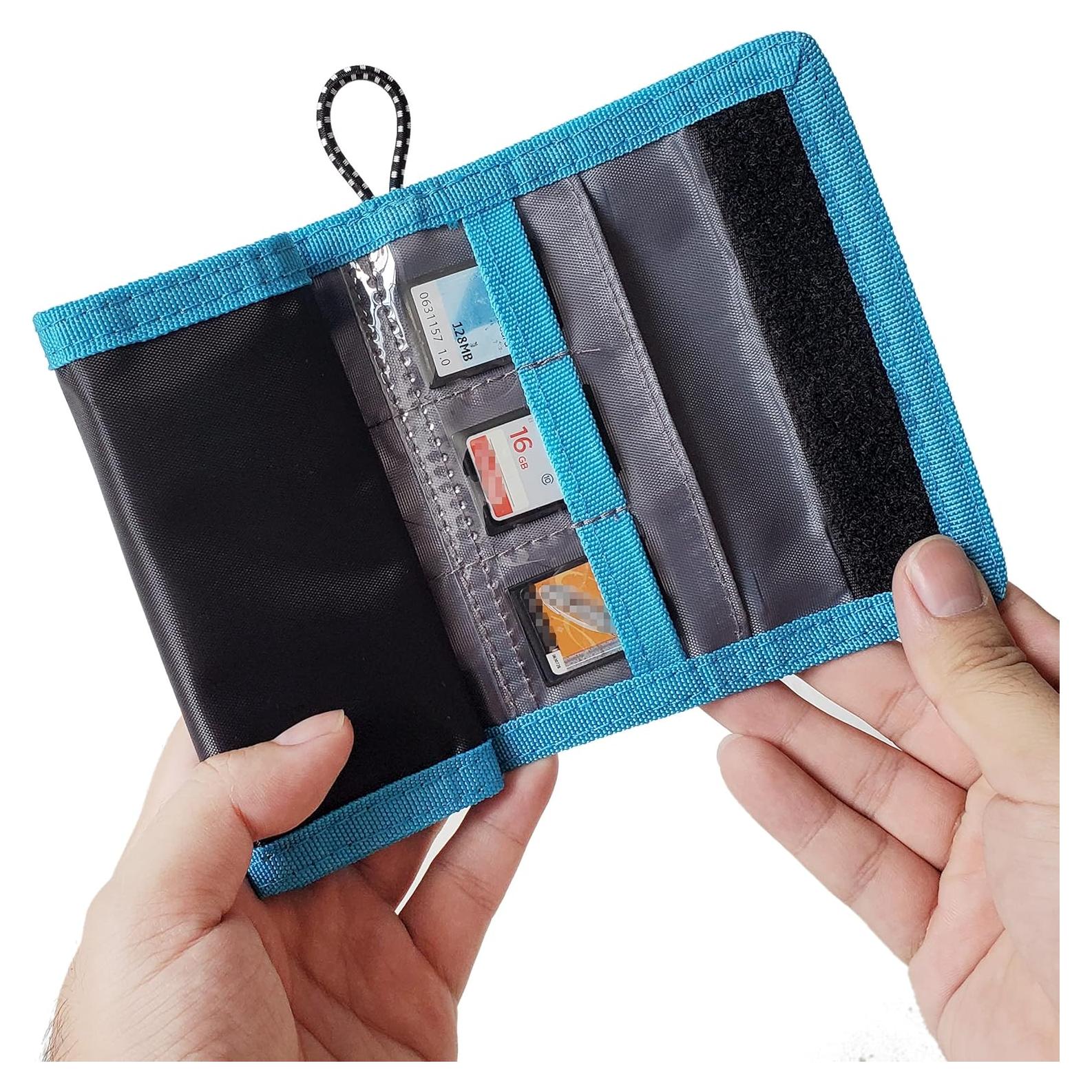 Billetera para Tarjetas SD CamKix - Plegable y Delgado - 15 Ranuras