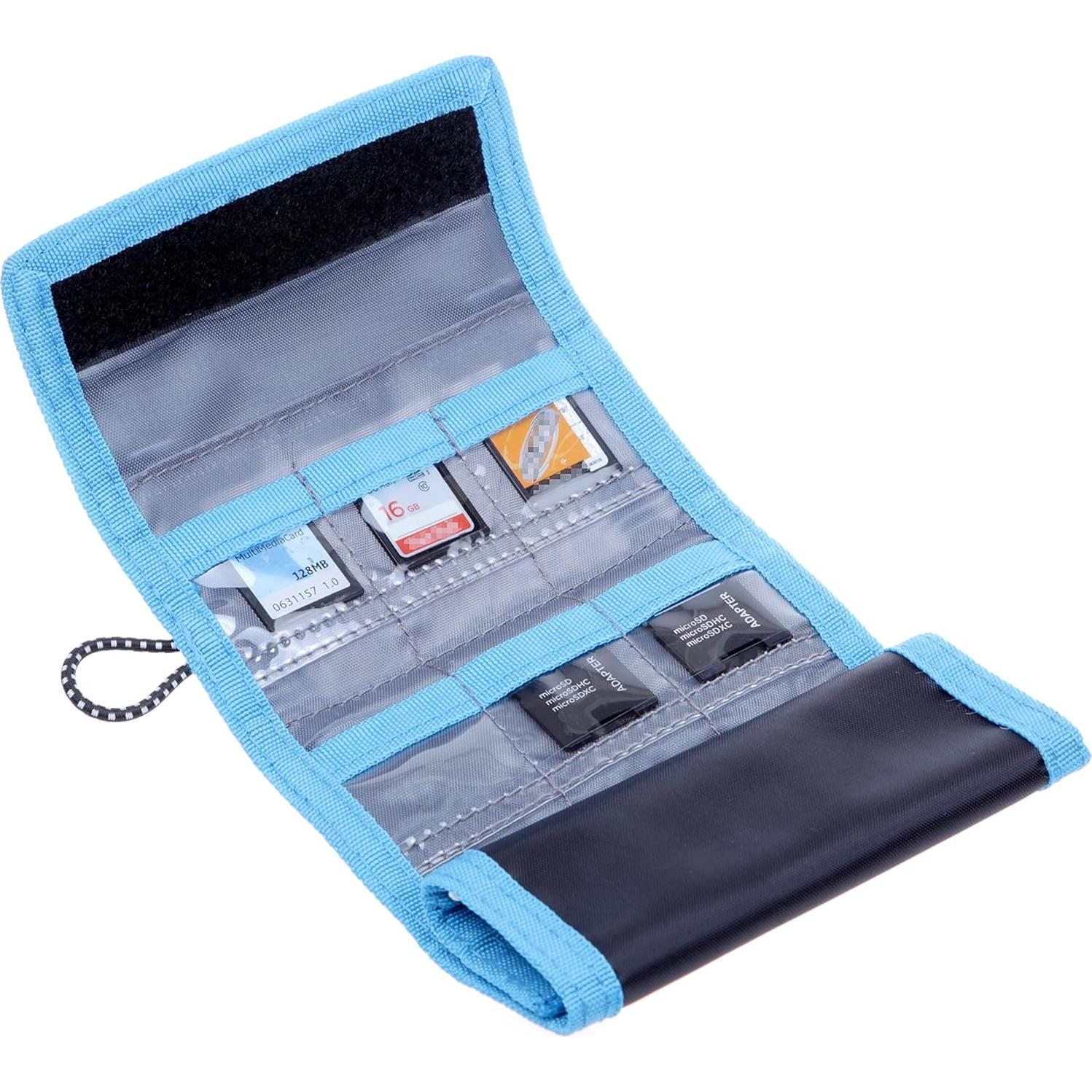 Billetera para Tarjetas SD CamKix - Plegable y Delgado - 15 Ranuras