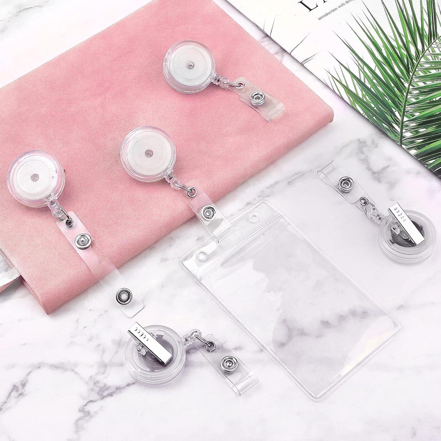 Paquete de 25 carretes de insignias retráctiles Maileto