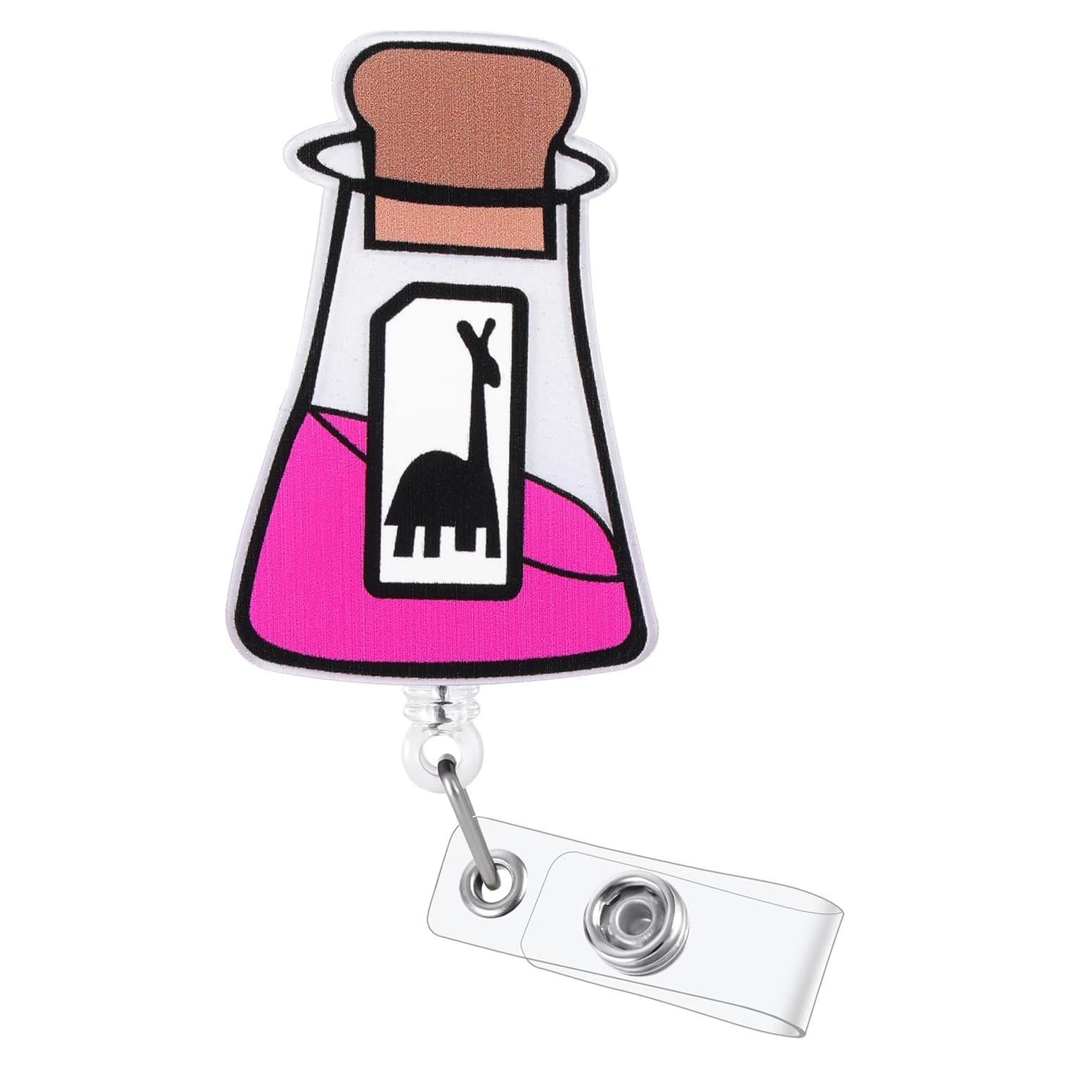 Soporte Retráctil para Insignia de Enfermera BVIIE Llama