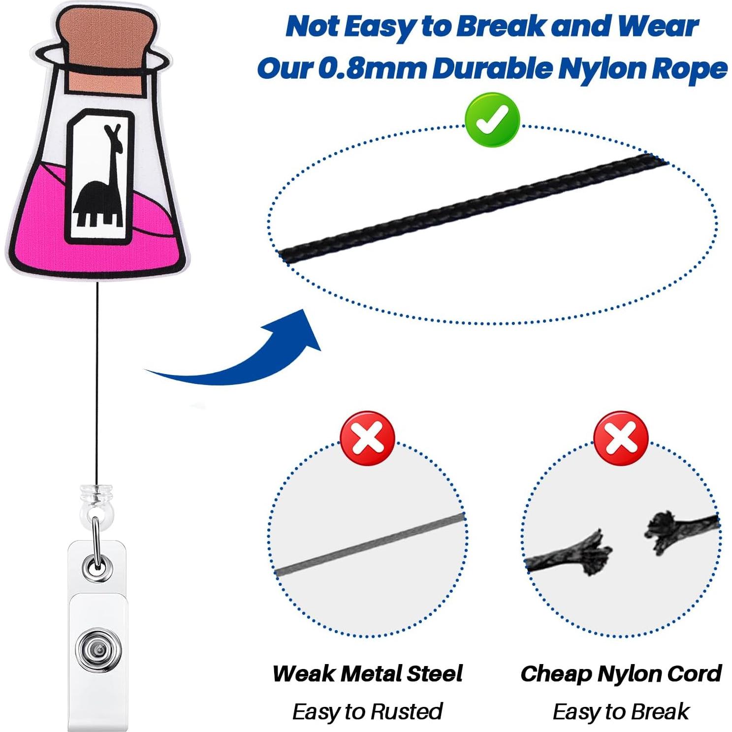 Soporte Retráctil para Insignia de Enfermera BVIIE Llama