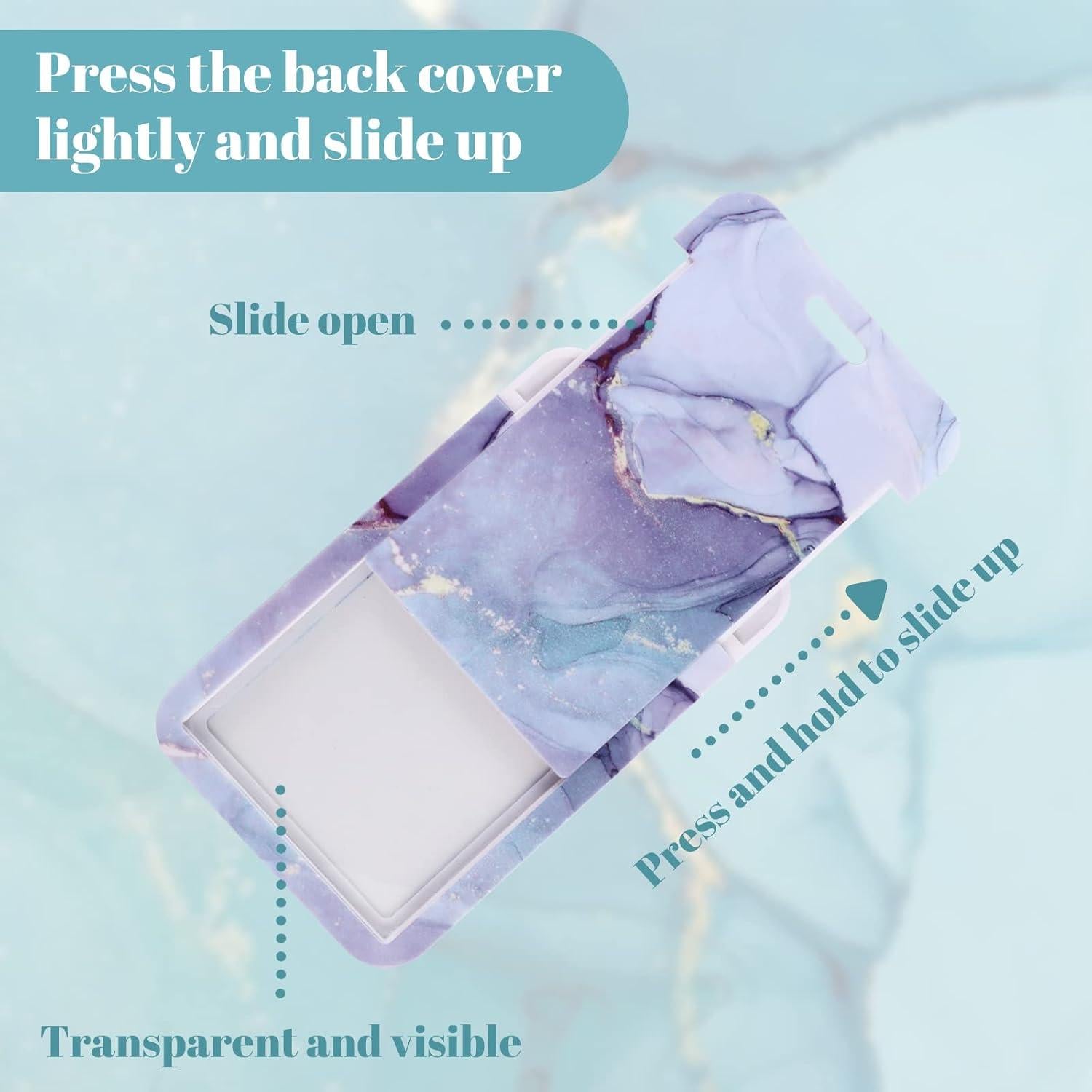 Set de 3 Soportes de Insignia Retráctiles BESARME Mármol