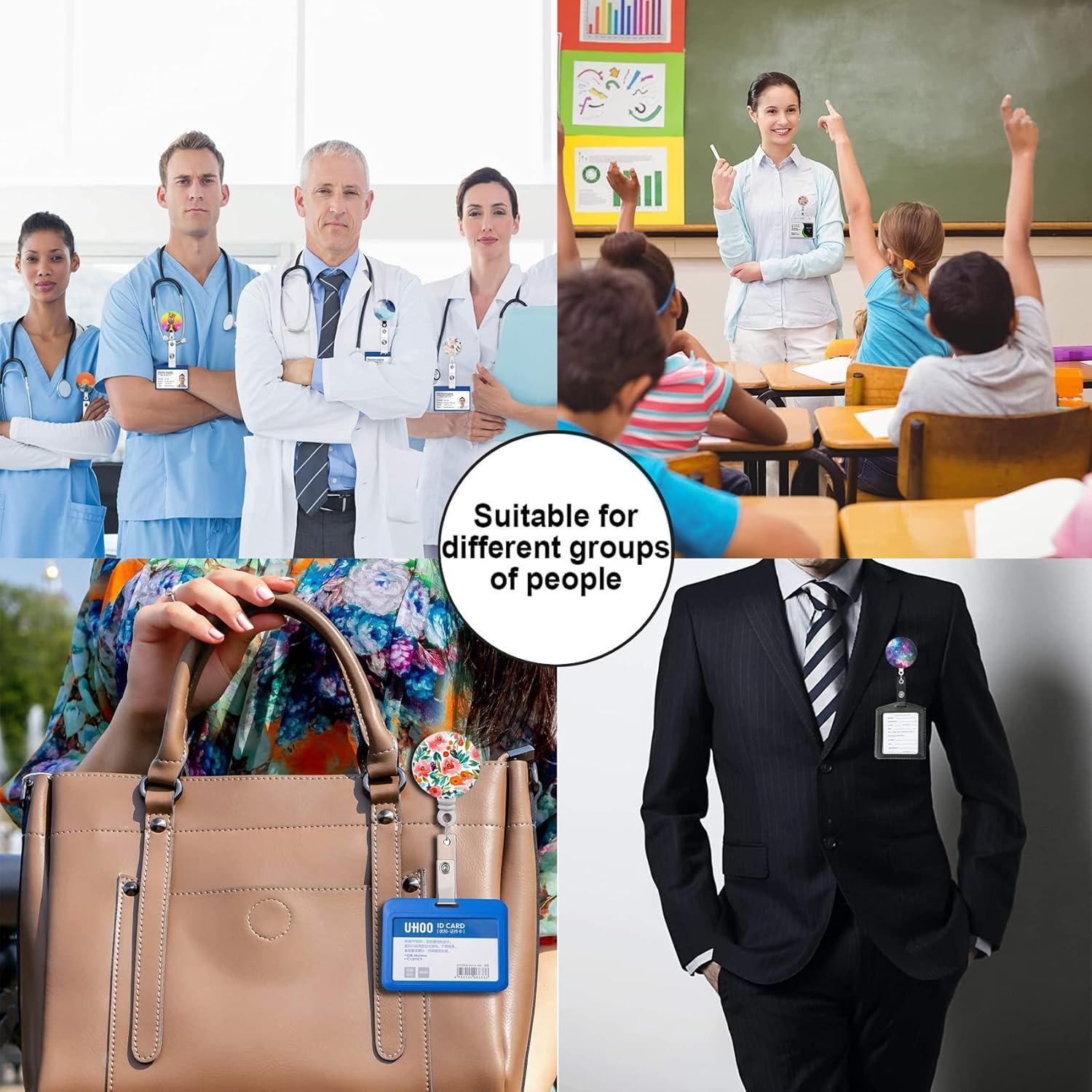 Funda de Insignia Retráctil Billteful 3pack Flor Rosa 60cm