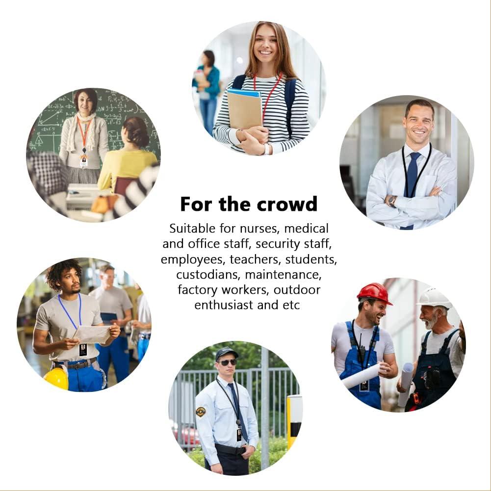 6 Cintas Retráctiles UpUGo para Insignias y Llaveros Azul