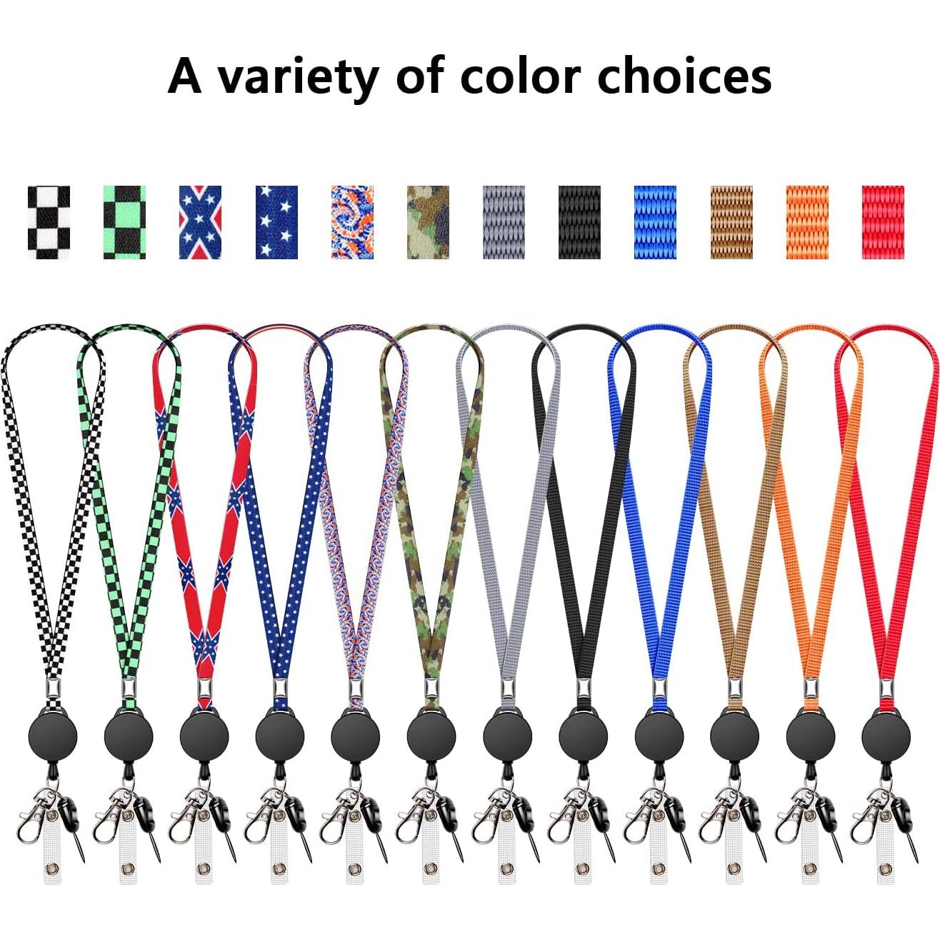 6 Cintas Retráctiles UpUGo para Insignias y Llaveros Azul