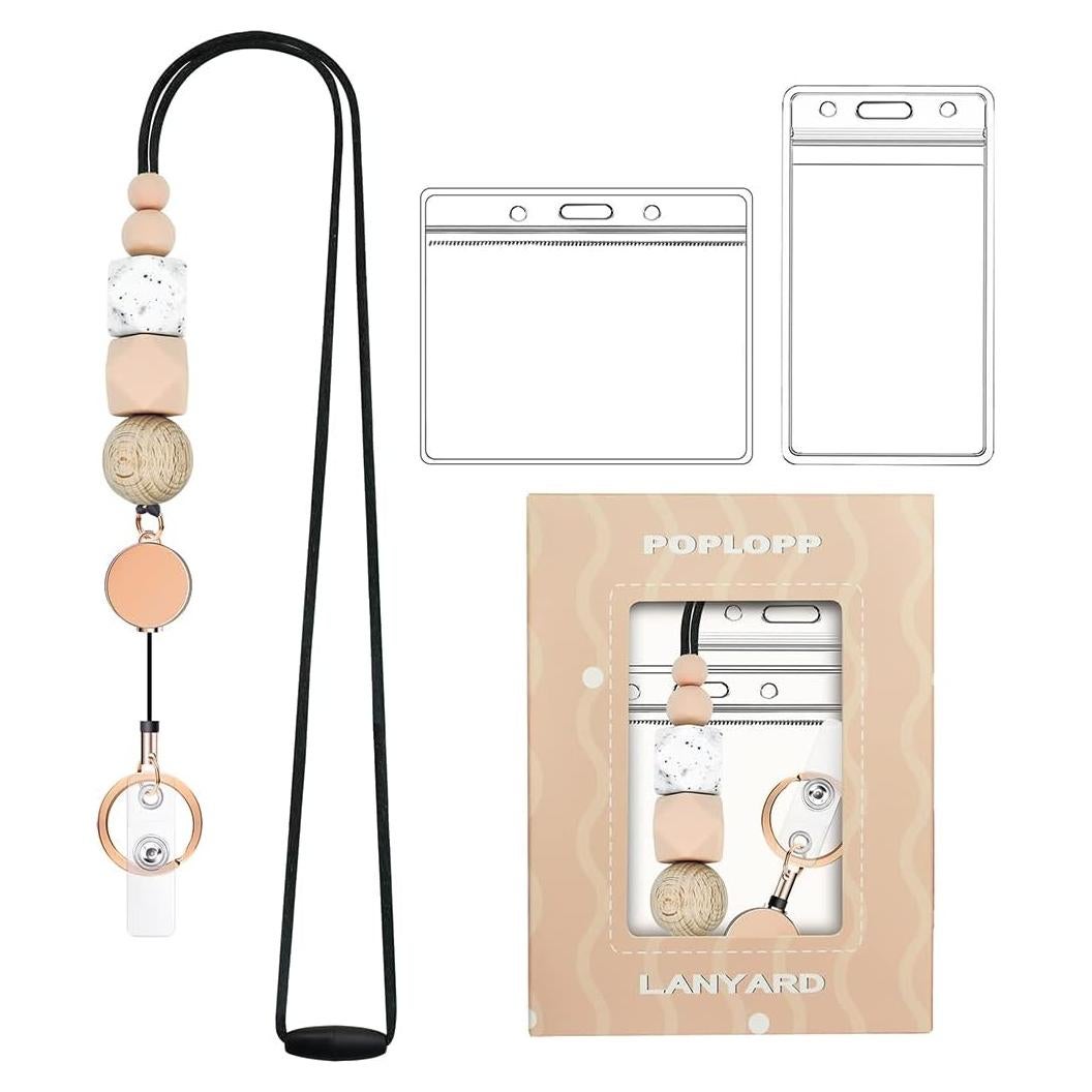 Cinta Retráctil de Identificación POPLOPP con Sujetadores 80cm