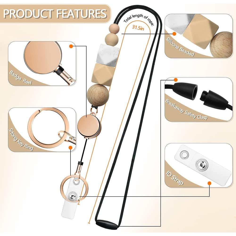 Cinta Retráctil de Identificación POPLOPP con Sujetadores 80cm