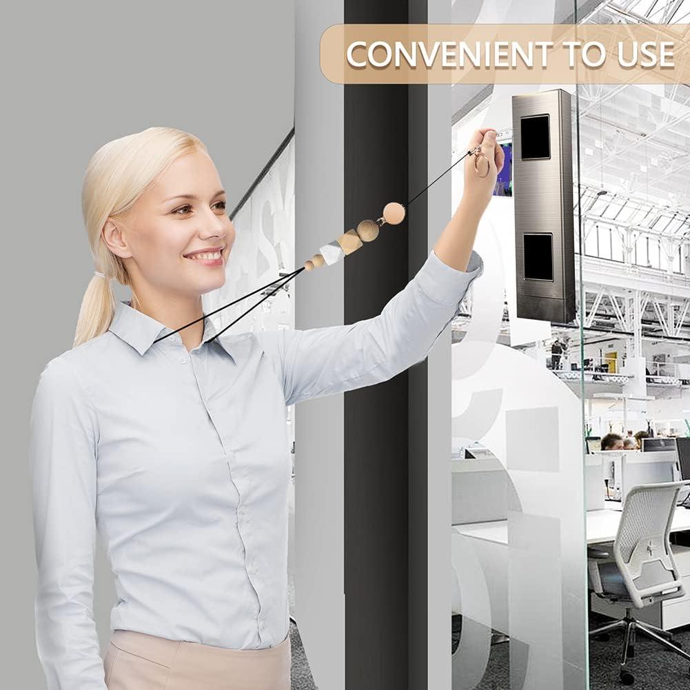 Cinta Retráctil de Identificación POPLOPP con Sujetadores 80cm