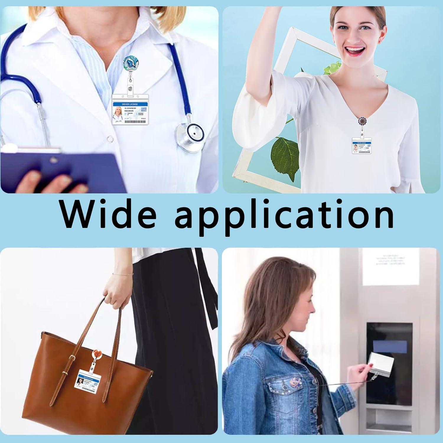 Paquete de 16 Portabrochuras Retráctiles SYNLIN Multicolor