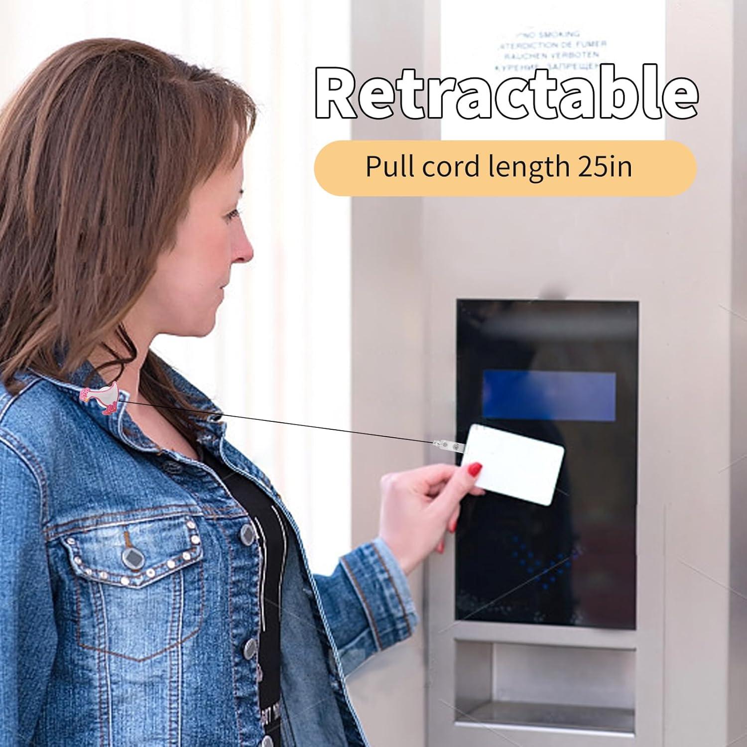 Soporte Retráctil para Insignia Podafu Ganso Rosa 61 cm