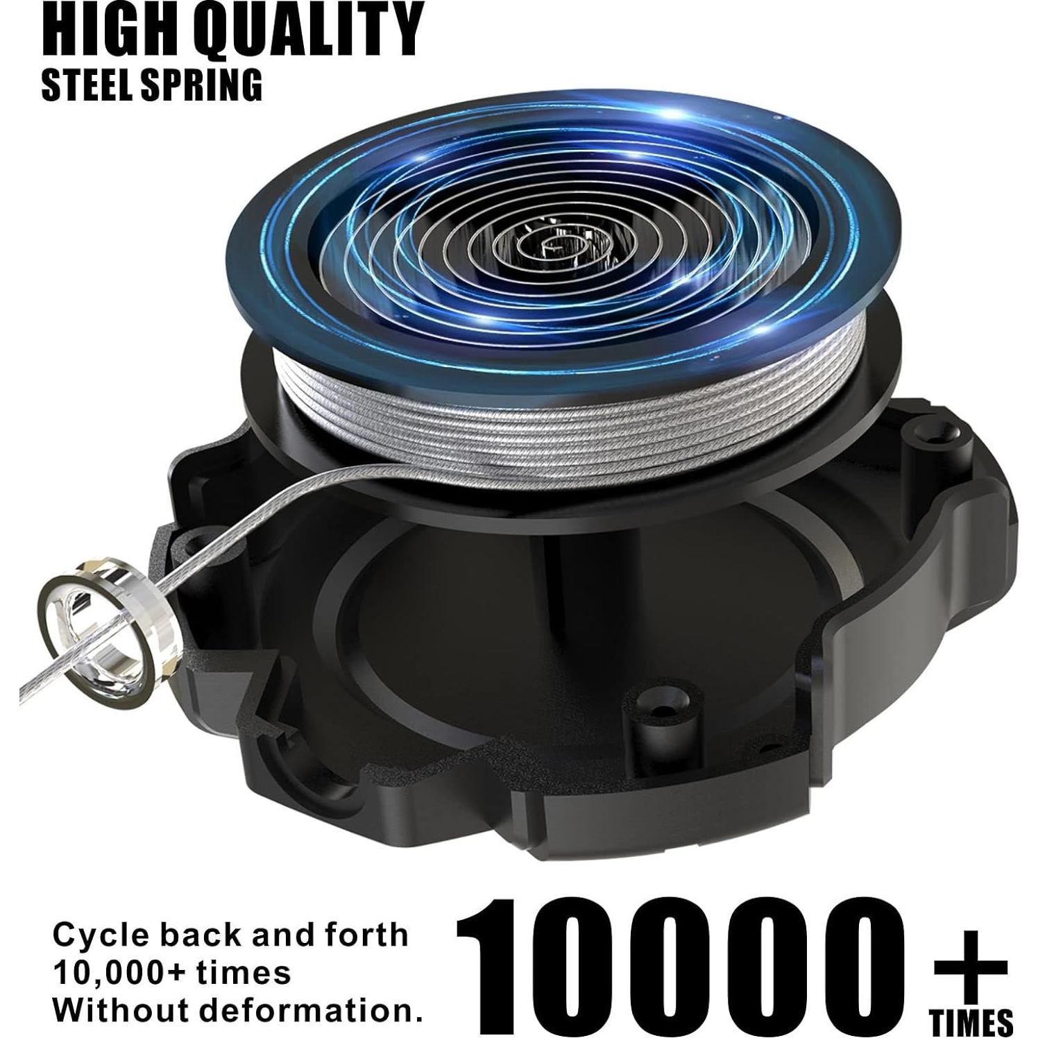 Soporte de Insignia Retráctil LIUGX con Llavero 80 cm 4 Tarjetas