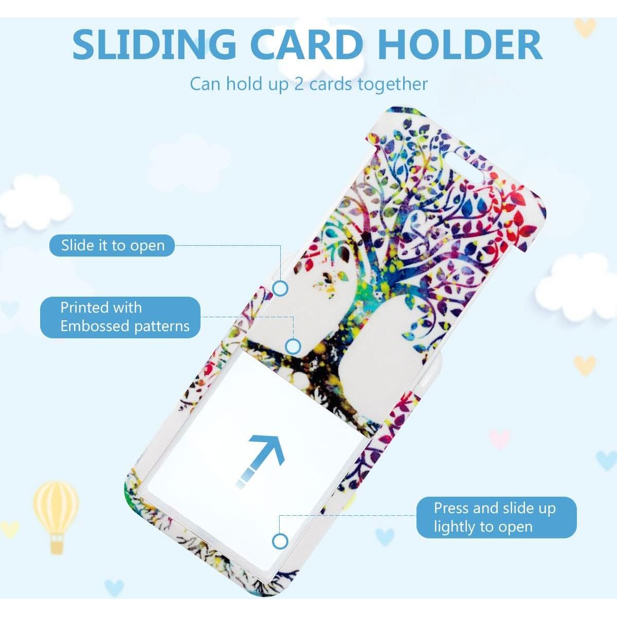 Reel de Insignia Retráctil WoEluone Árbol de la Vida 61cm