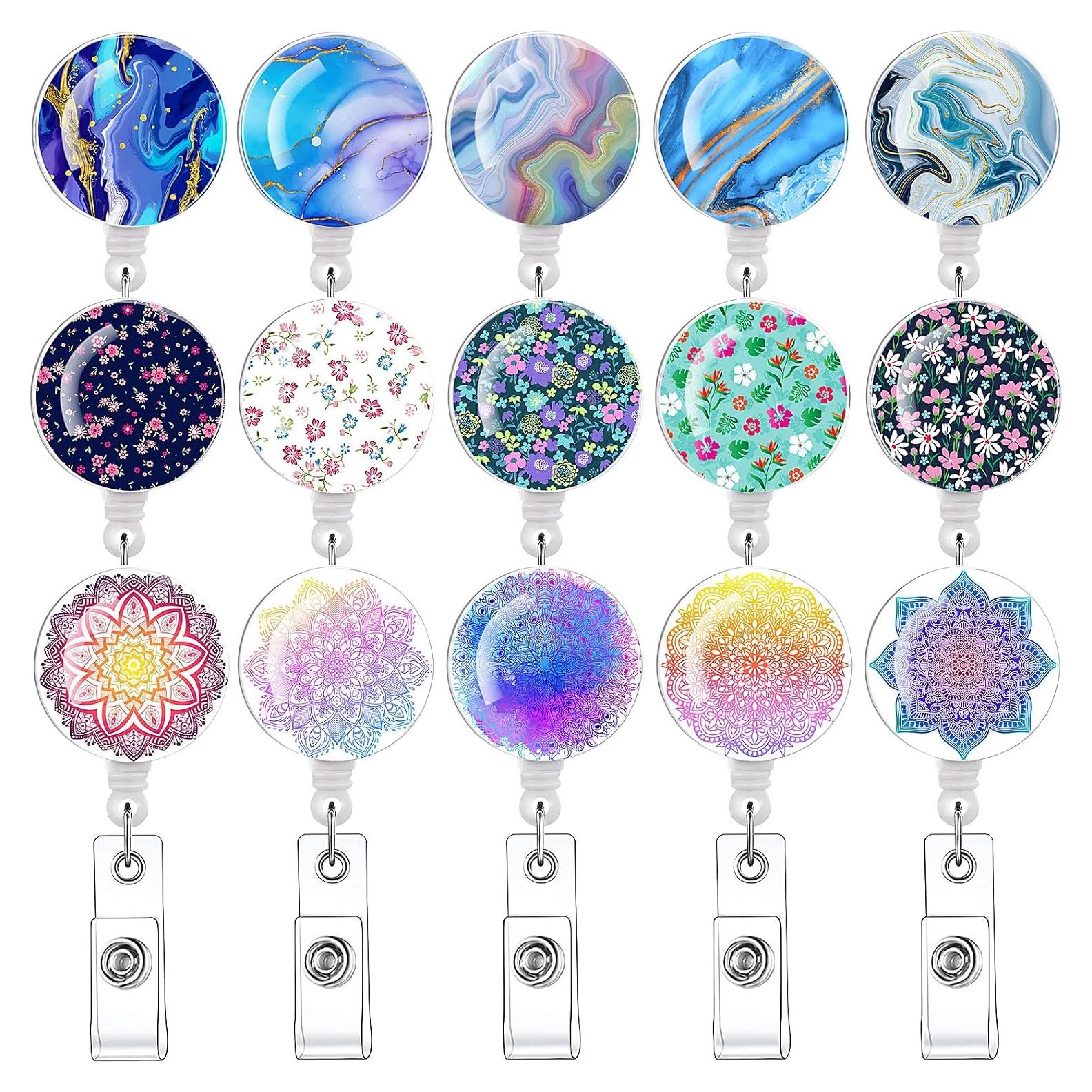 Clip de Identificación Retráctil TAMHOO 15 Piezas Nylon Resina