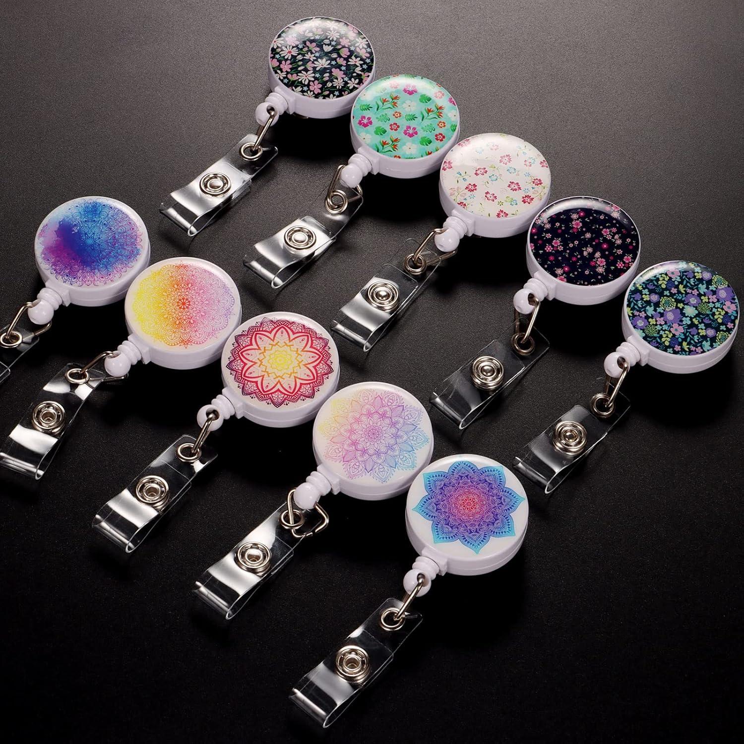 Clip de Identificación Retráctil TAMHOO 15 Piezas Nylon Resina