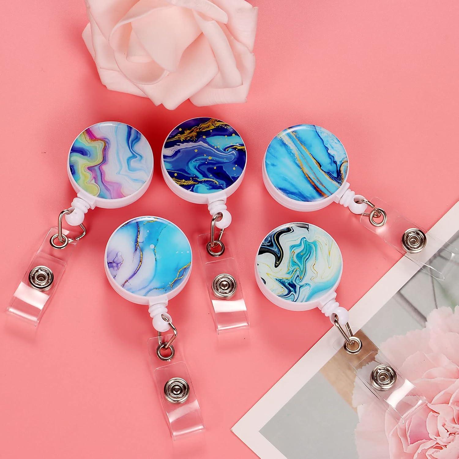 Clip de Identificación Retráctil TAMHOO 15 Piezas Nylon Resina