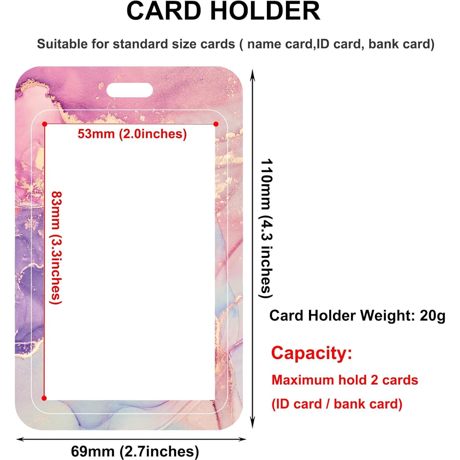 Reel de Insignia Retráctil BILLTEFUL H-mármol Púrpura Rosa