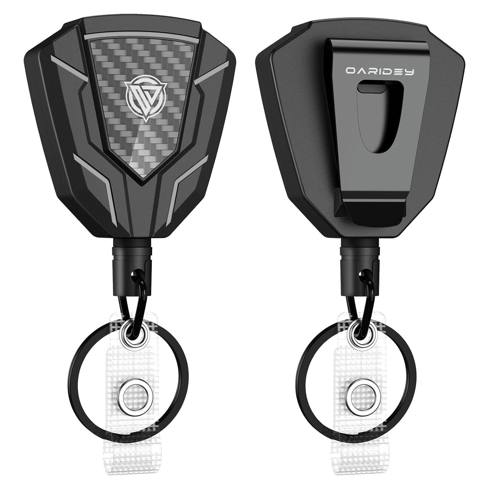 Llavero Retráctil Oaridey Alta Resistencia 2 Piezas 80.8 cm