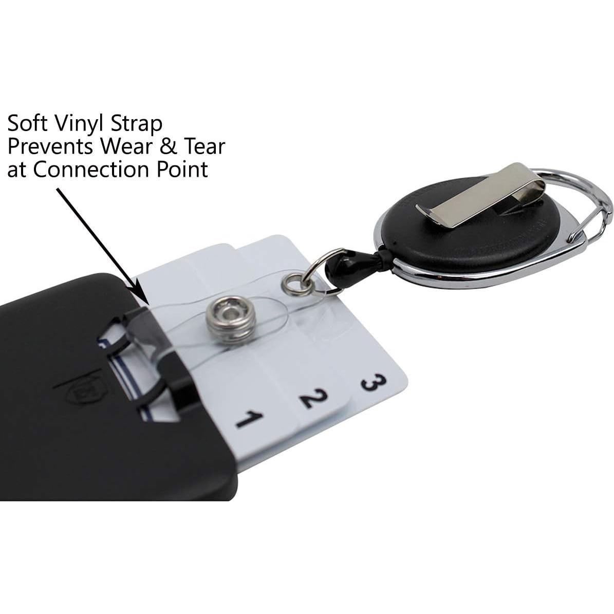 Soporte de identificación Specialist ID para 3 tarjetas - Negro