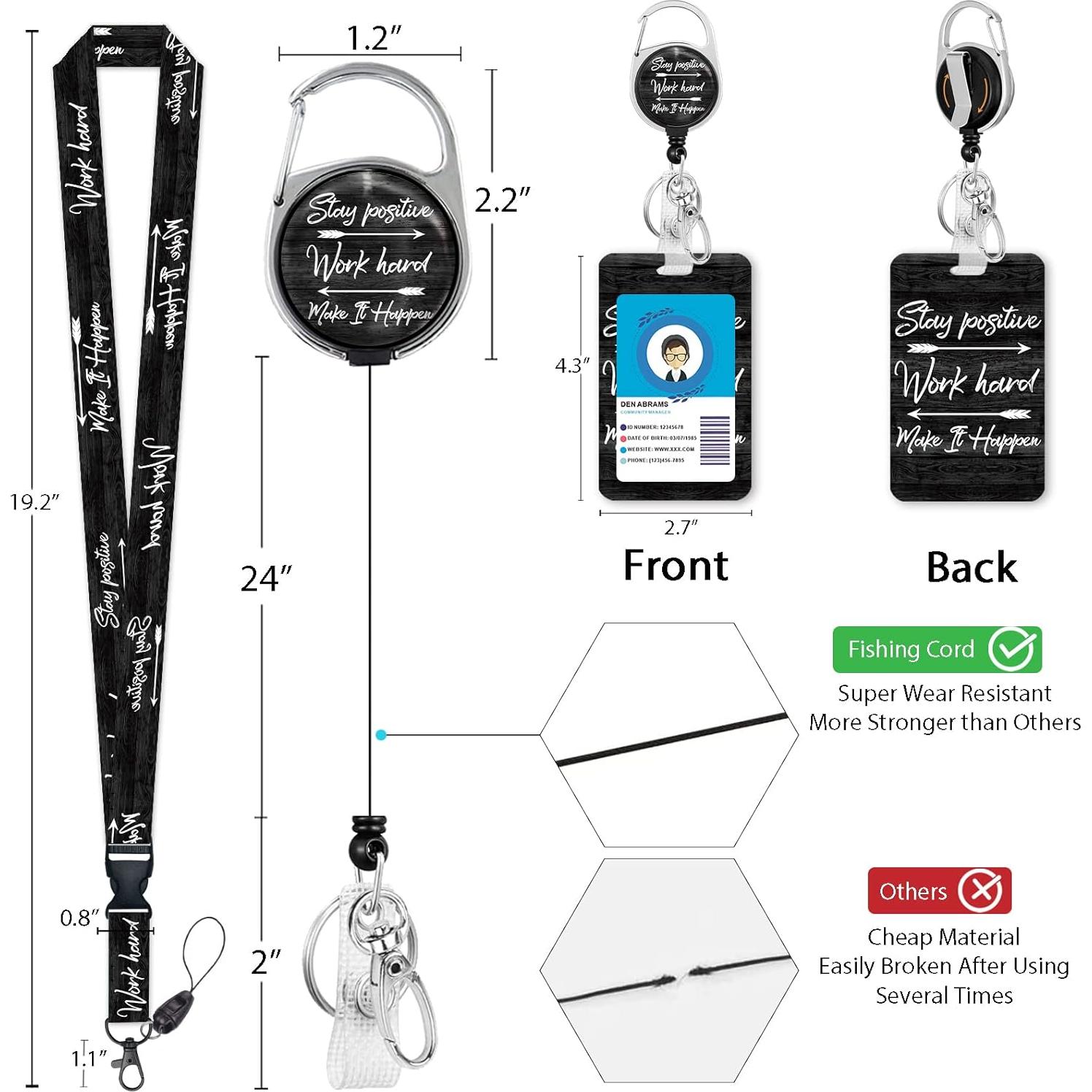 Porta Credencial GIANCOMICS con Cordón Desmontable y Carrete