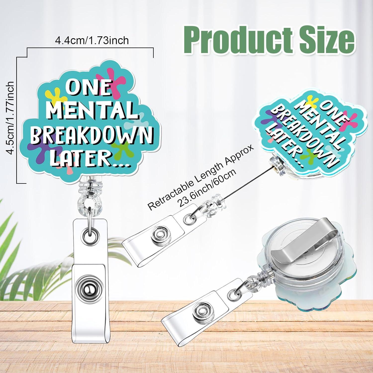 24 Ruedas de Insignia Divertidas Feifeiya Retráctiles Multicolor