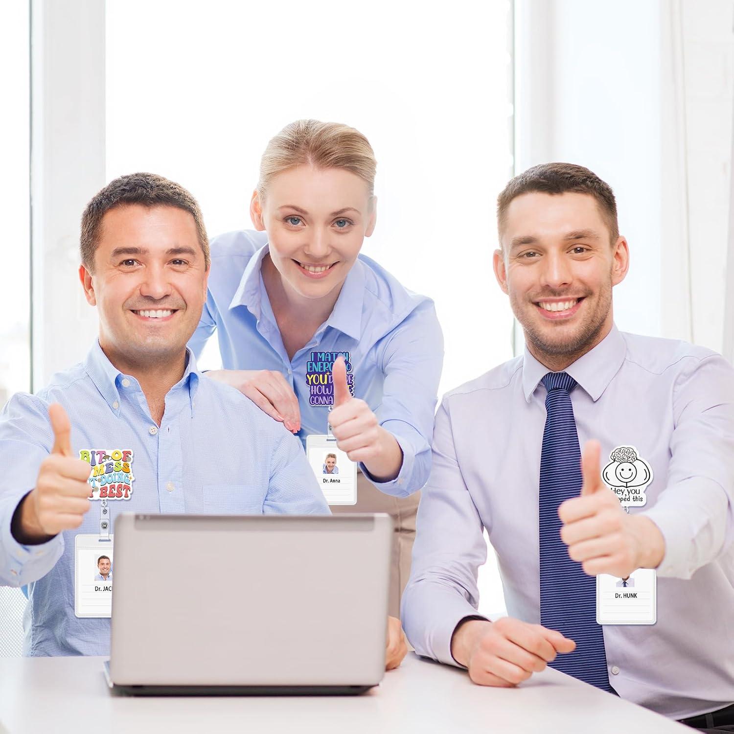 24 Ruedas de Insignia Divertidas Feifeiya Retráctiles Multicolor