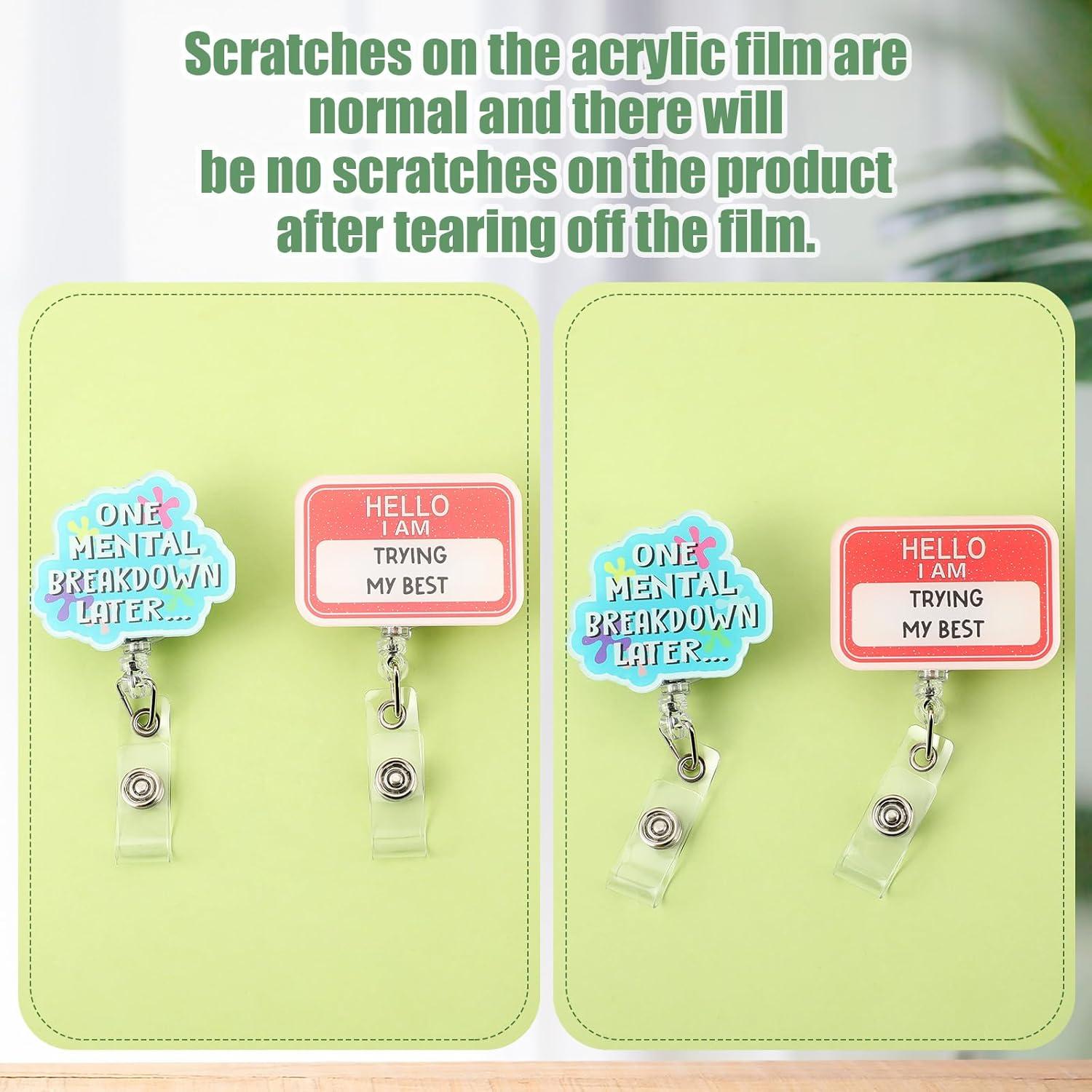 24 Ruedas de Insignia Divertidas Feifeiya Retráctiles Multicolor