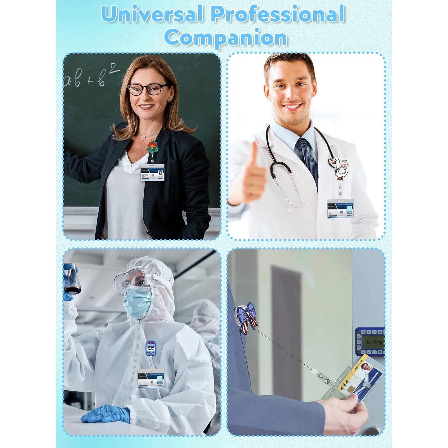 Carrete de Identificación Retráctil Zugzwang con Clip - 14g