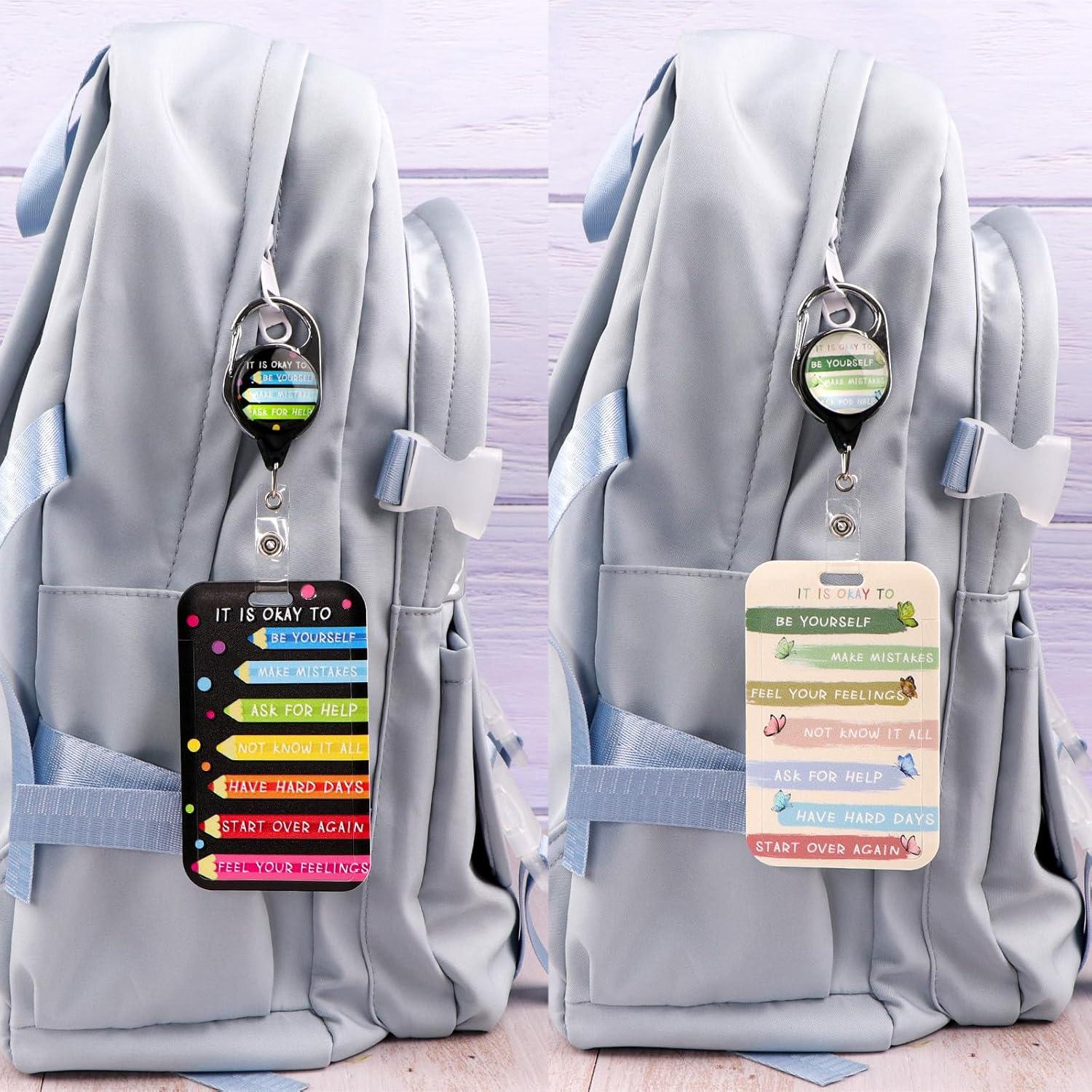 Reel Retráctil de Insignia Beemorita con Soporte ID 73.66 cm