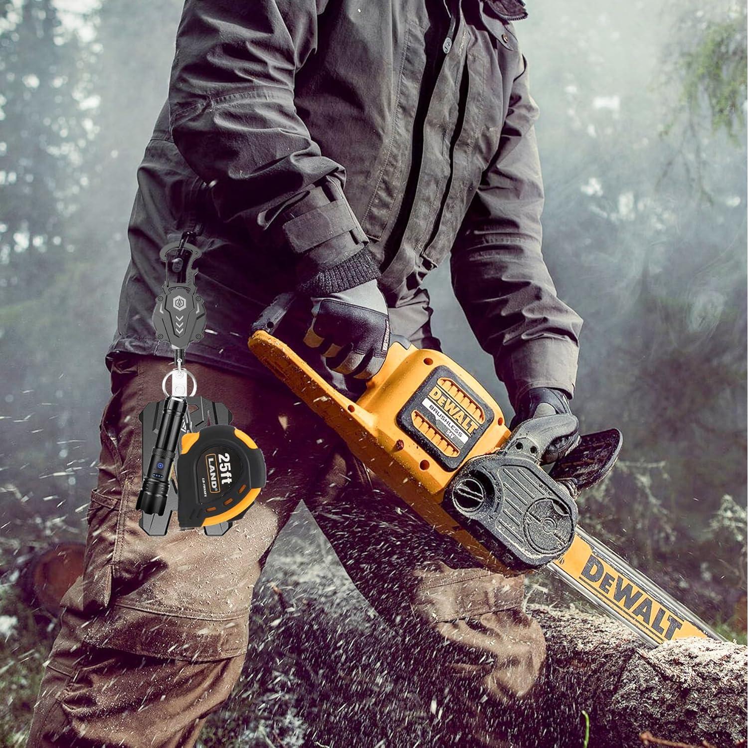 Juego de Sujetadores de Insignias Retráctiles Autonomier 2 Piezas