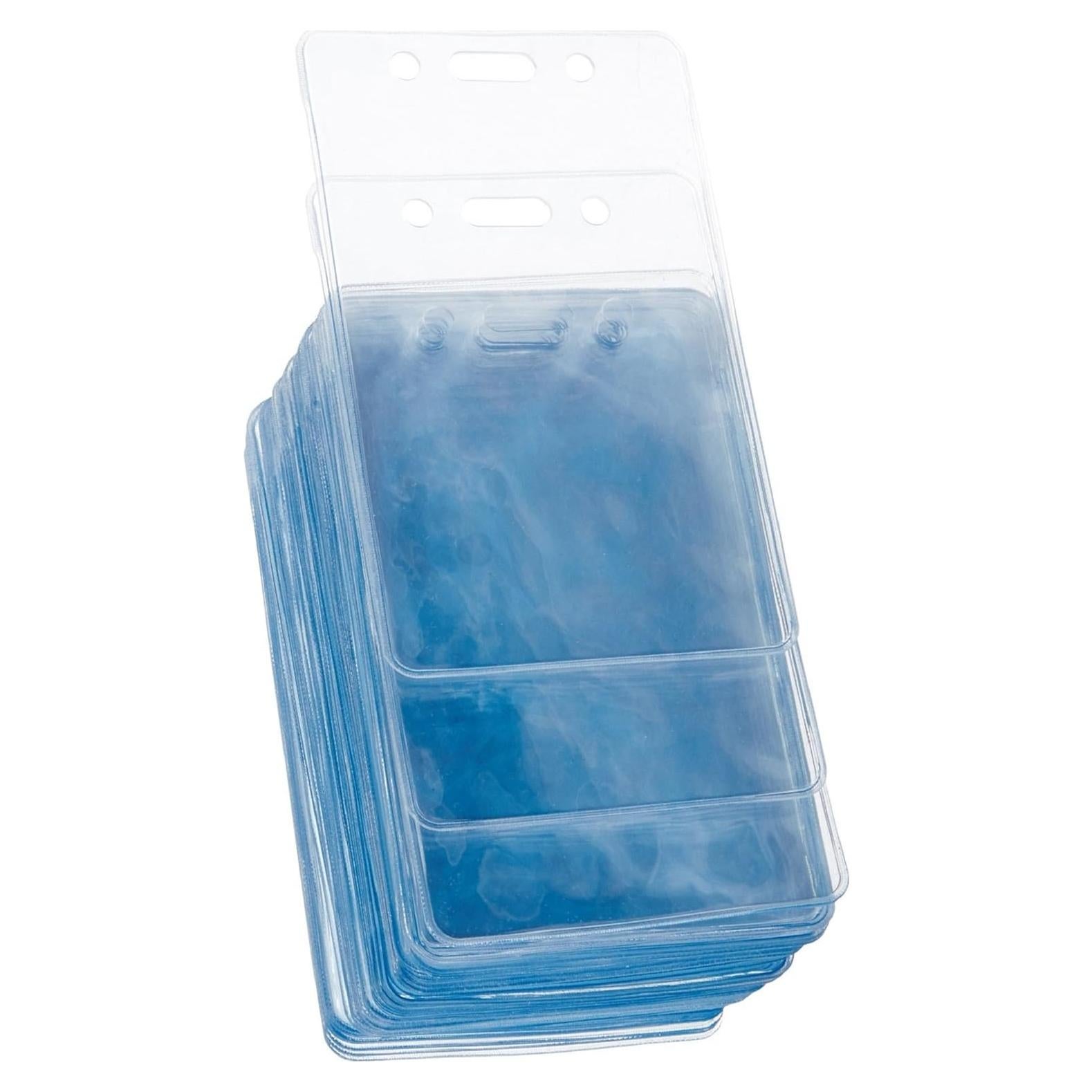 Sujetadores de Identificación Amazon Basics 50 Unidades Verticales