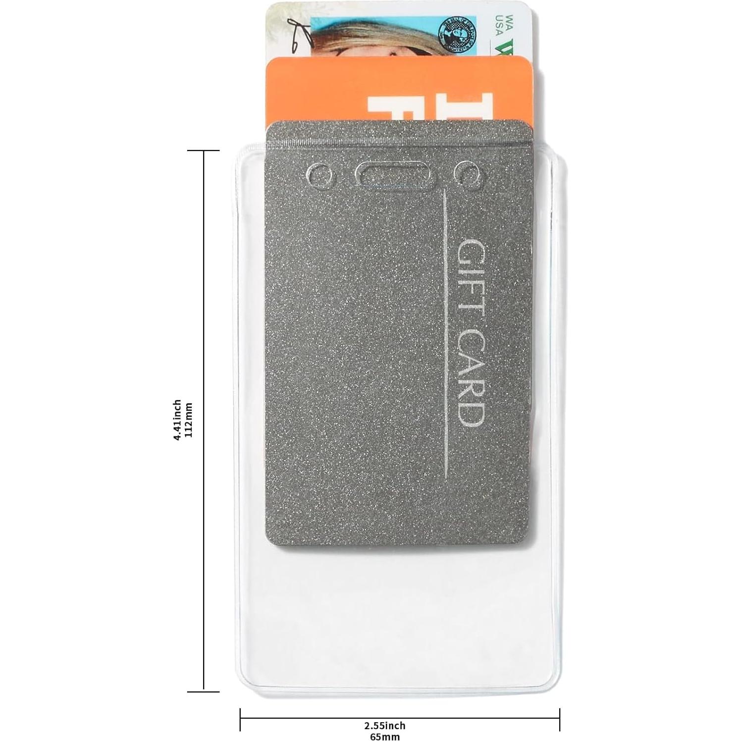 Sujetadores de Identificación Amazon Basics 50 Unidades Verticales