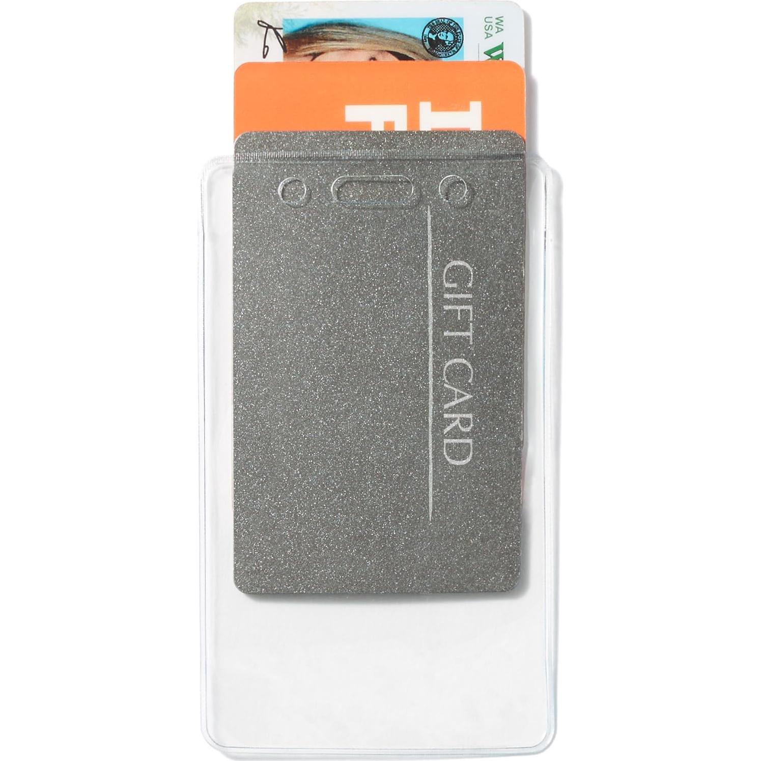 Sujetadores de Identificación Amazon Basics 50 Unidades Verticales