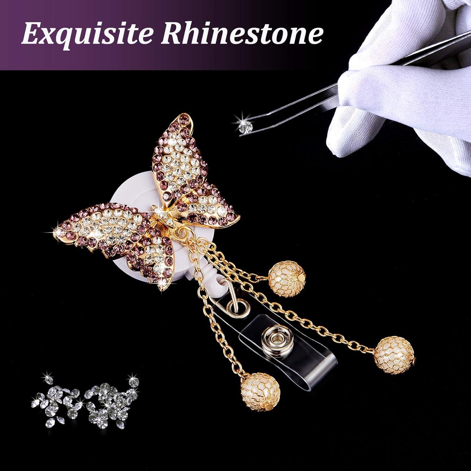 3 Ruedas de Insignia Retráctiles Outus con Rhinestones