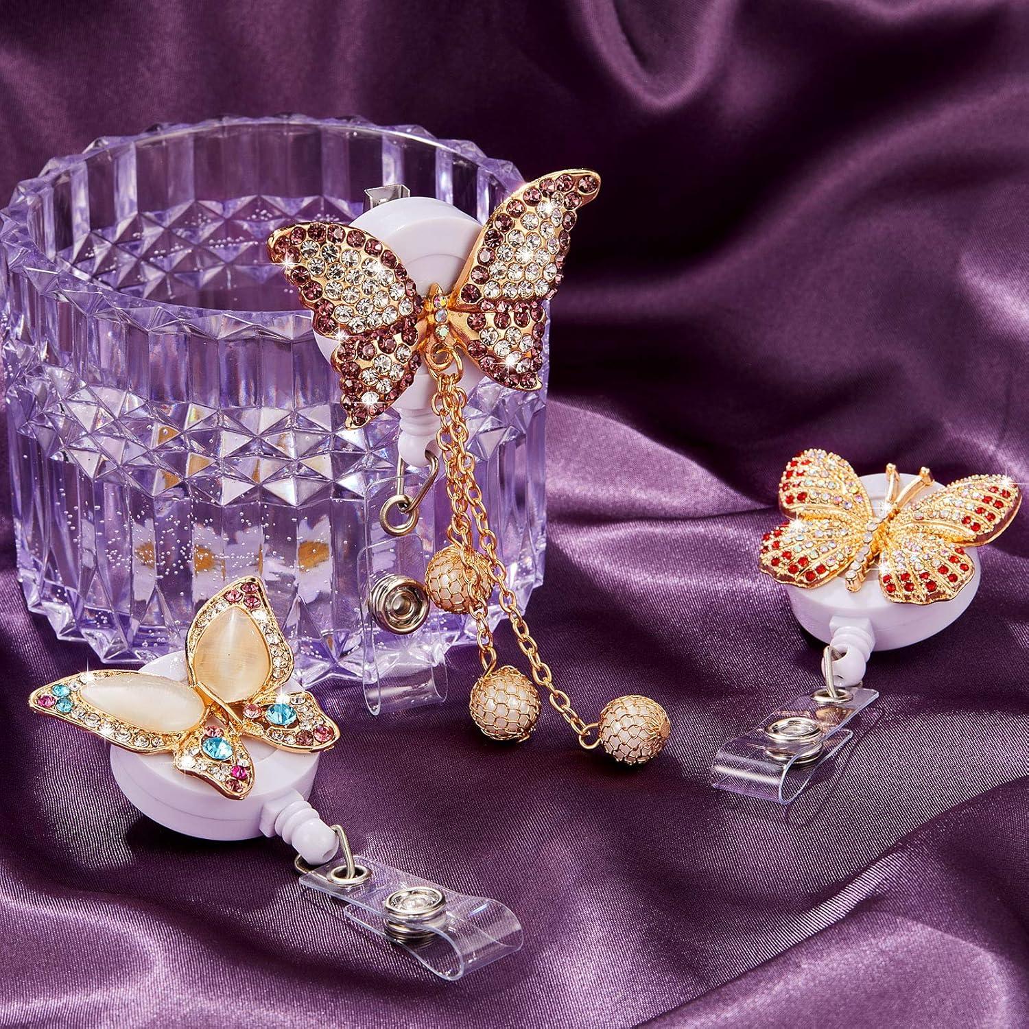 3 Ruedas de Insignia Retráctiles Outus con Rhinestones