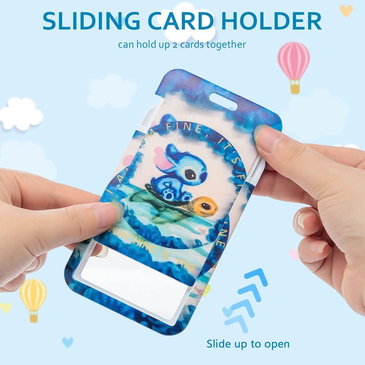 Lanyard de Insignia HASFINE Tortuga Divertida con Carrete 61cm