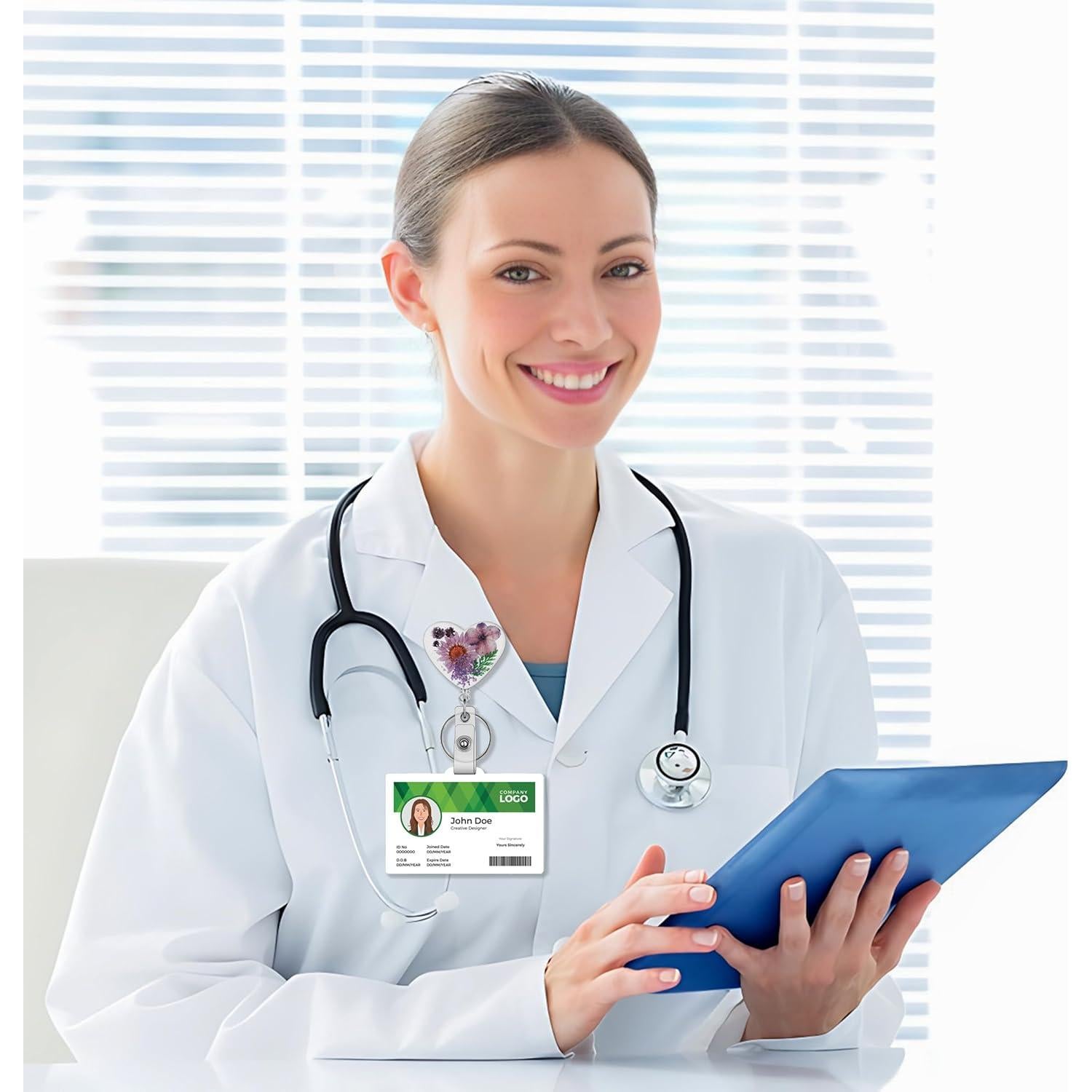 Portabotones de Flor Retráctil HLQHXWHZT - 3 Piezas Multicolor