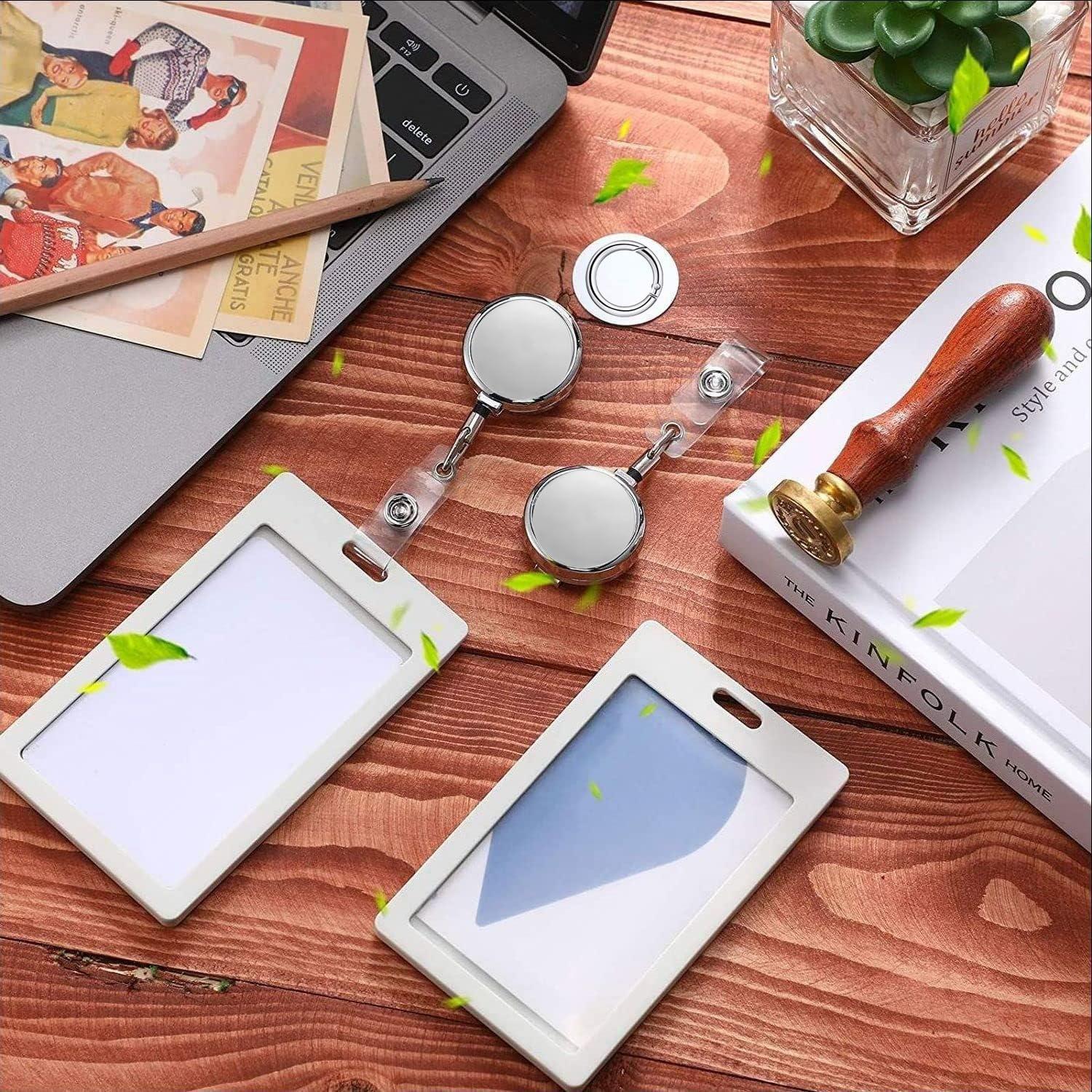 Paquete de 2 Sujetadores de Insignias FadyRaye Metal 10cm