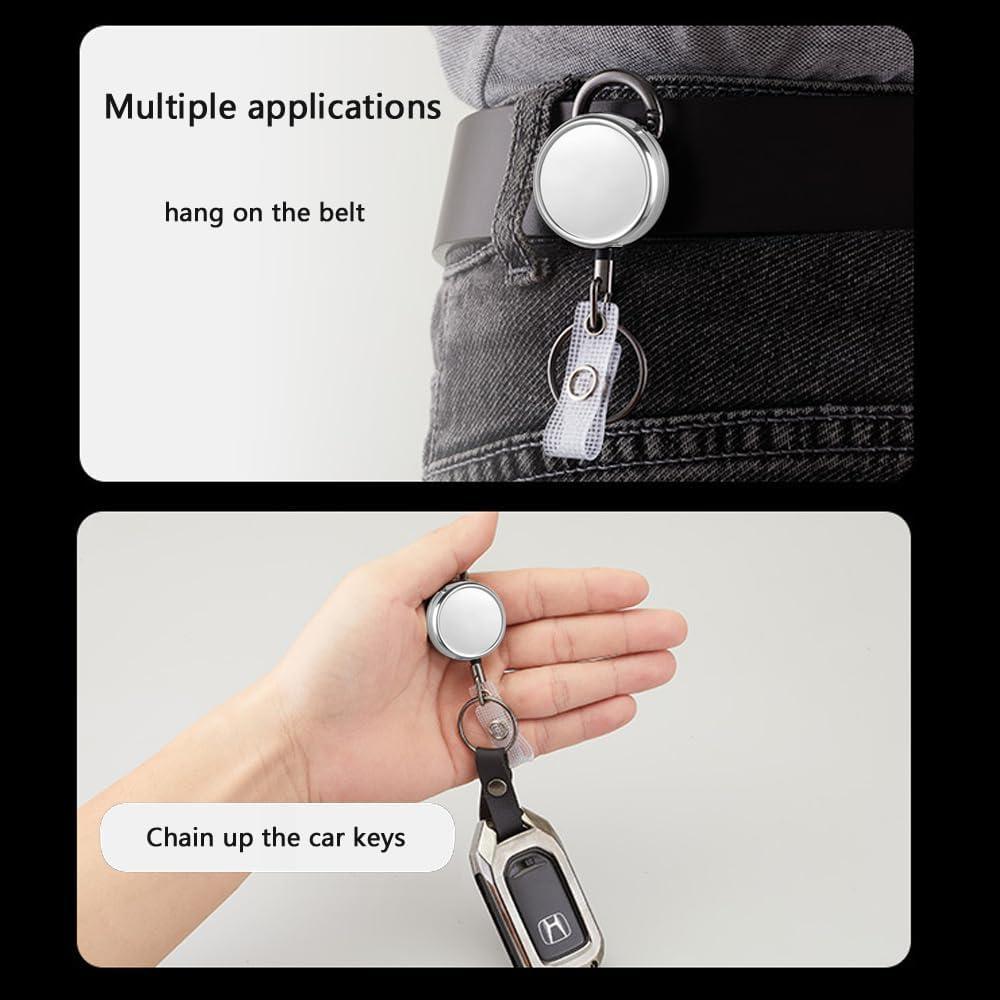 Paquete de 2 Sujetadores de Insignias FadyRaye Metal 10cm