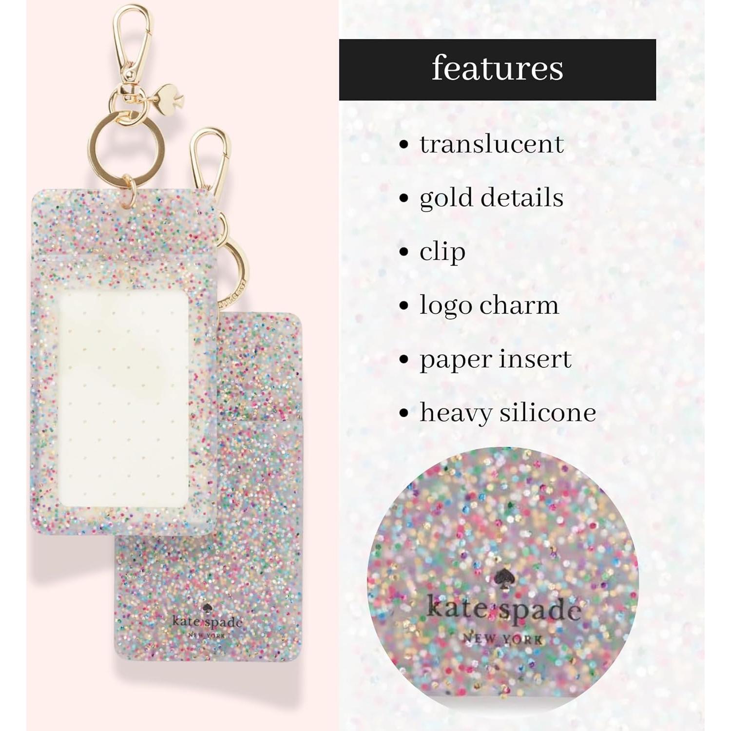 Portador de Insignias Kate Spade Nueva York Silicona Multicolor