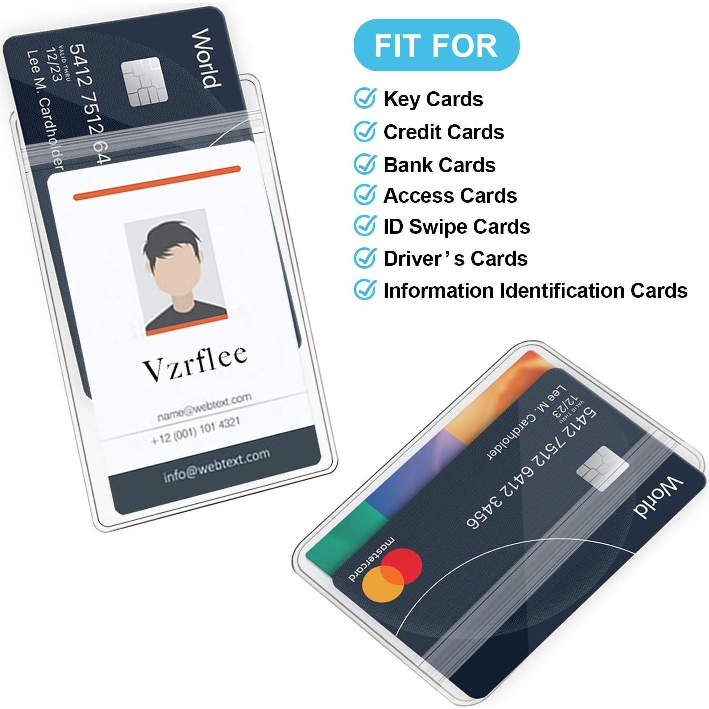 Cinta identificadora retráctil Vzrflee con 2 soportes oro