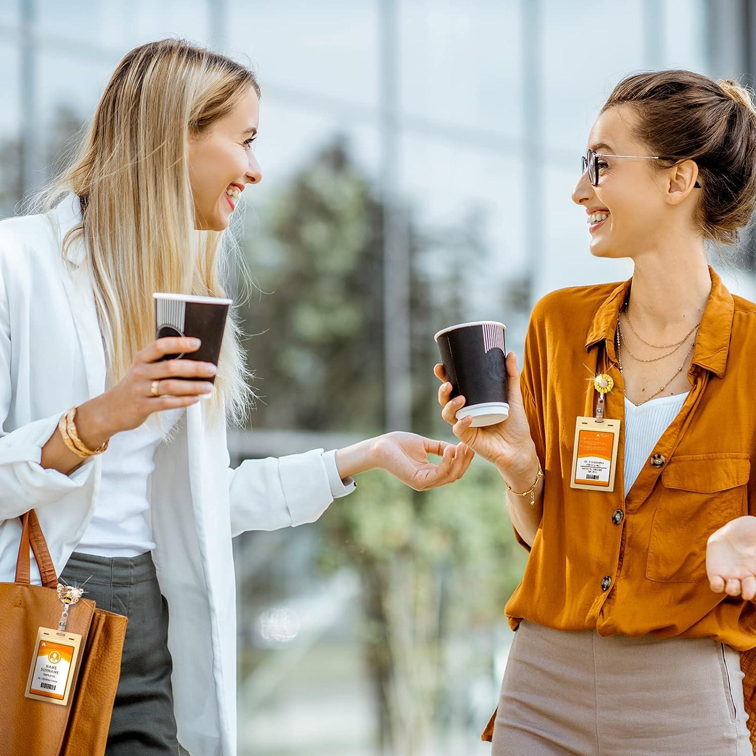 Ruedas de Insignia Cristal Outus 5 Piezas con Clip Giratorio