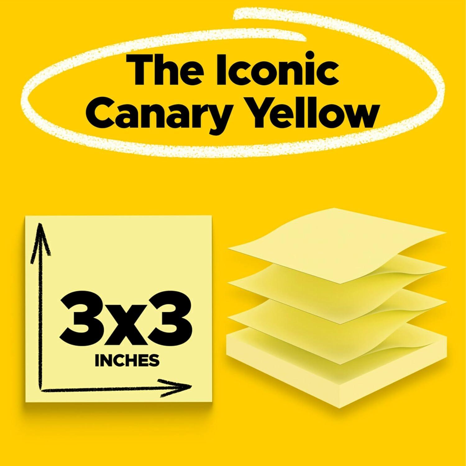 Dispensador de Notas Post-it 3M Amarillo Canario 24 Blocs